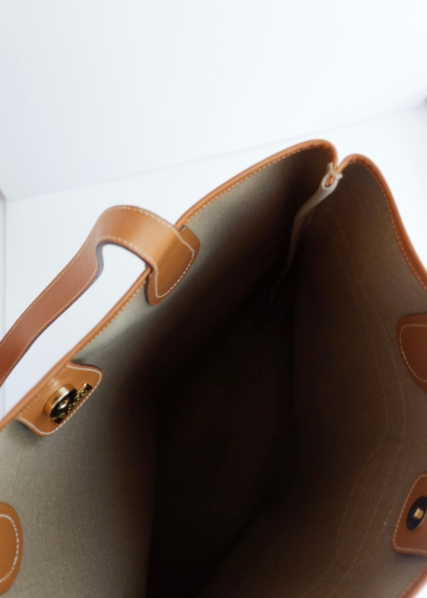 Authentic Preowned Vintage Gucci GG Print Tote Bag