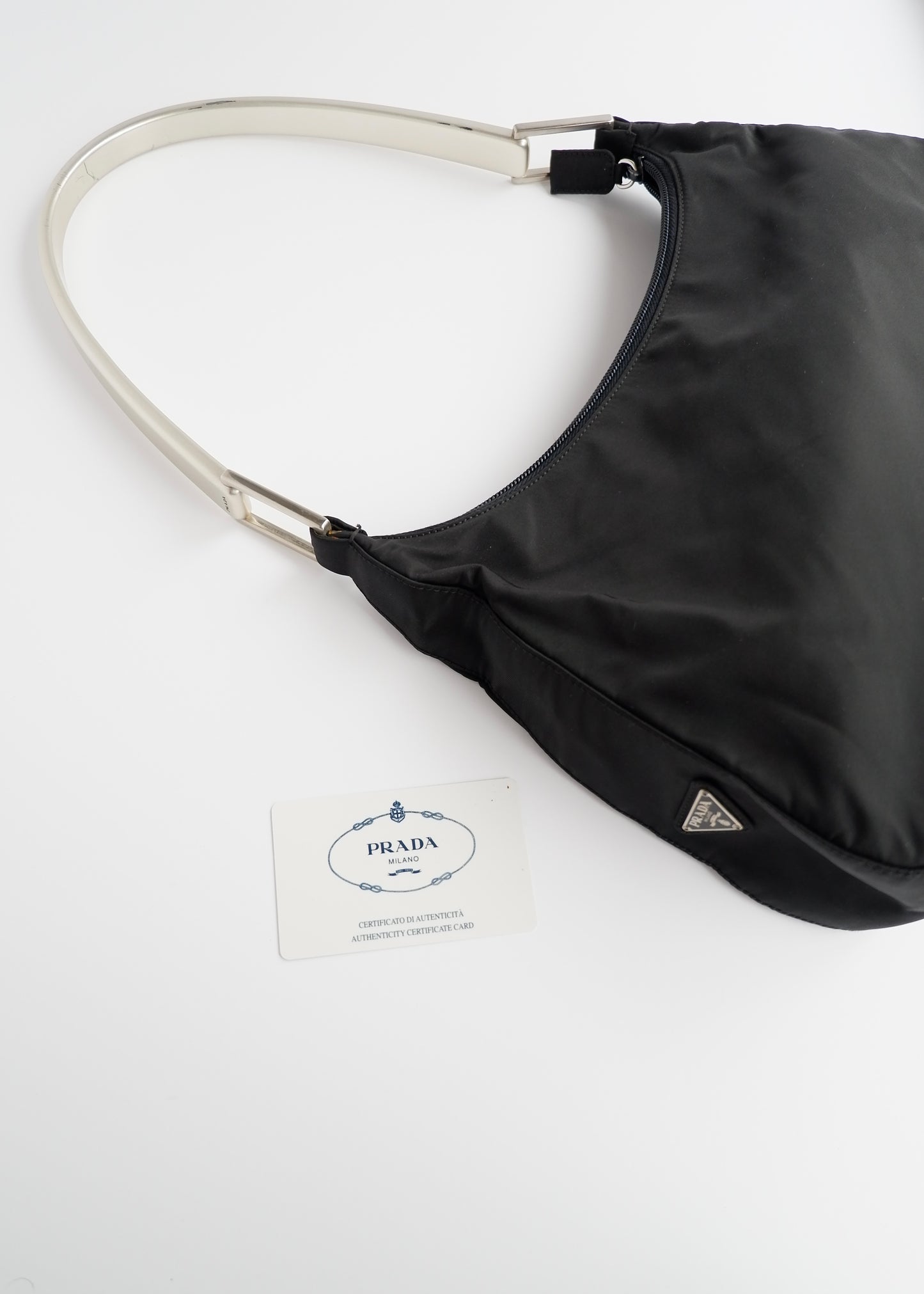 Authentic Preowned Prada Black Nylon Shoulder Bag