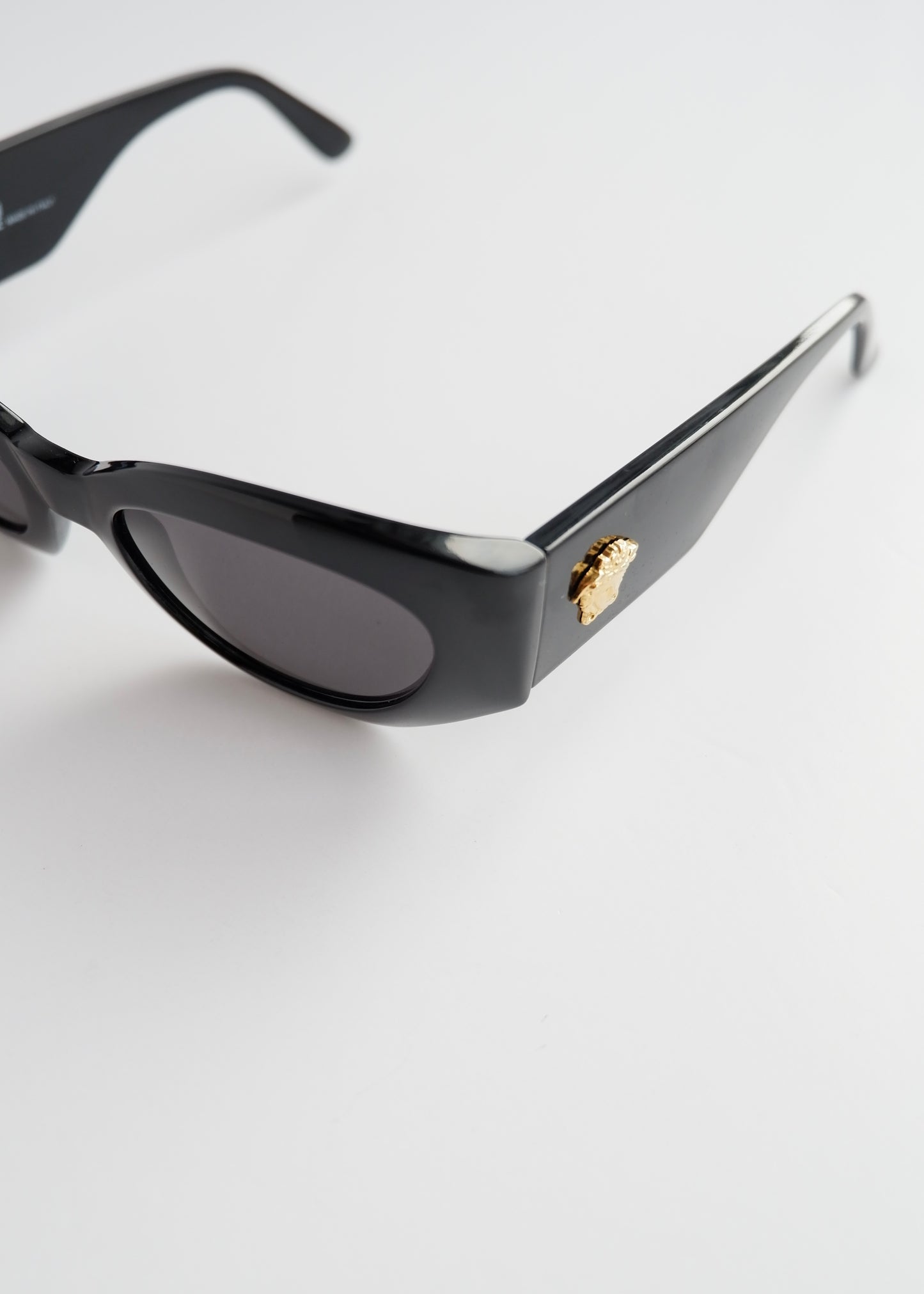 Authentic Preowned Versace Black Cat Eye Sunglasses