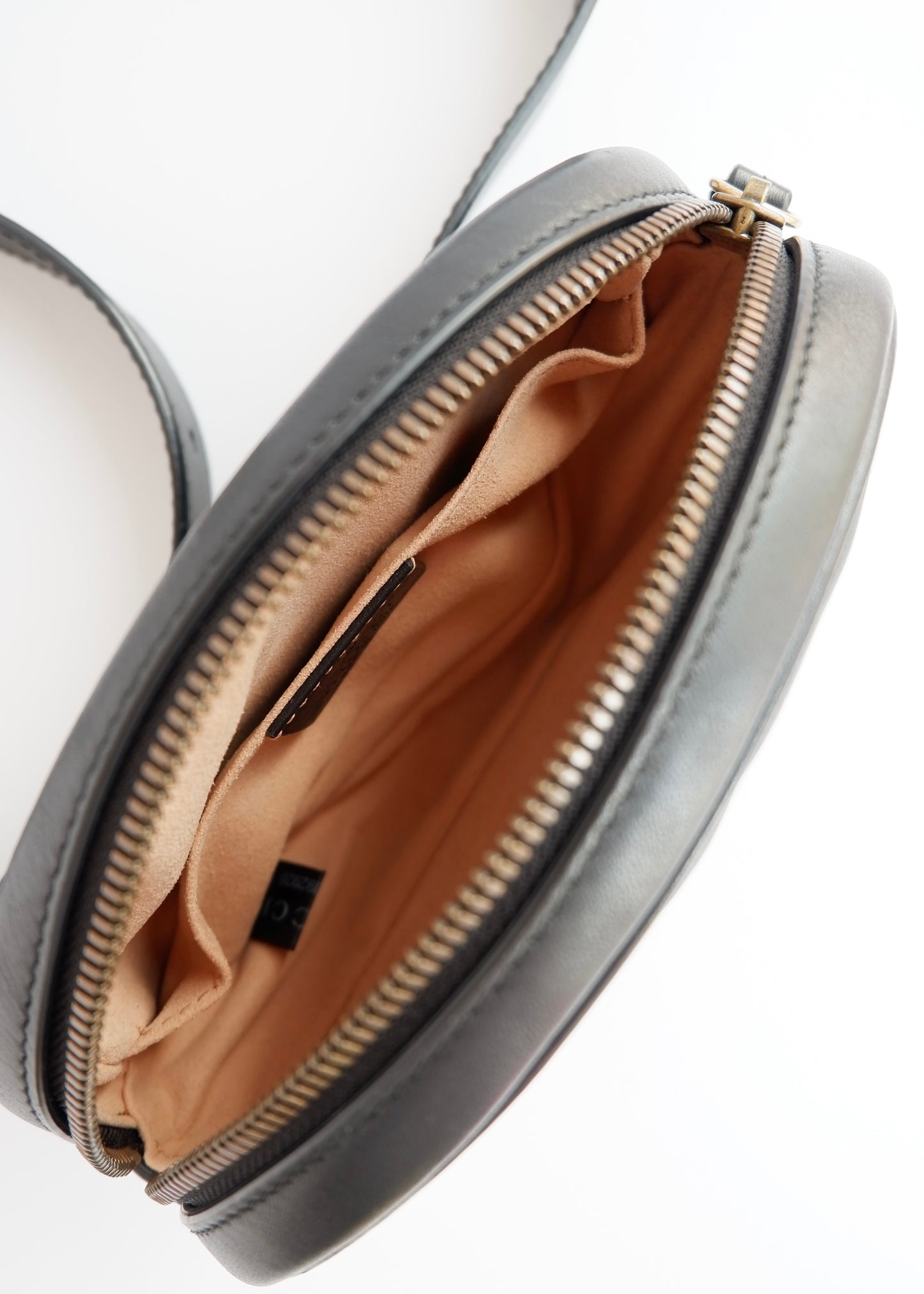 Authentic Preowned Gucci Black Leather Marmont Belt Bag