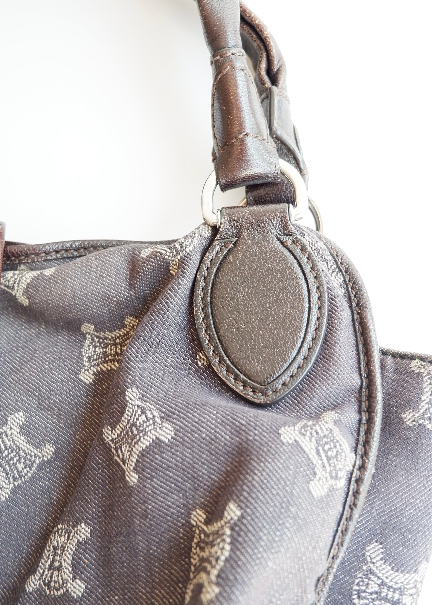 Authentic Preowned Celine Denim Hobo Shoulder Bag