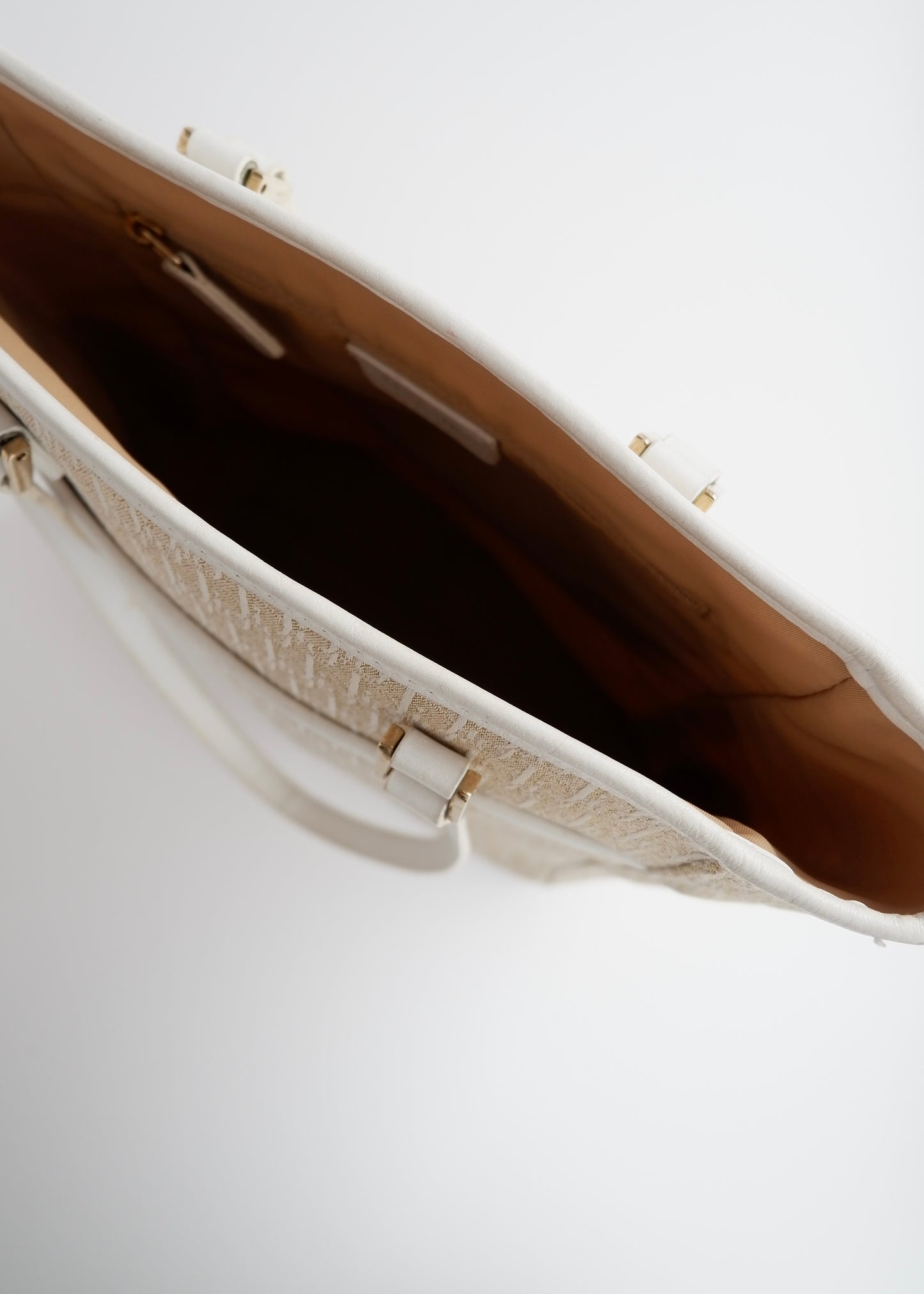 Authentic Preowned Dior Champagne Sparkle Trotter Tote Bag