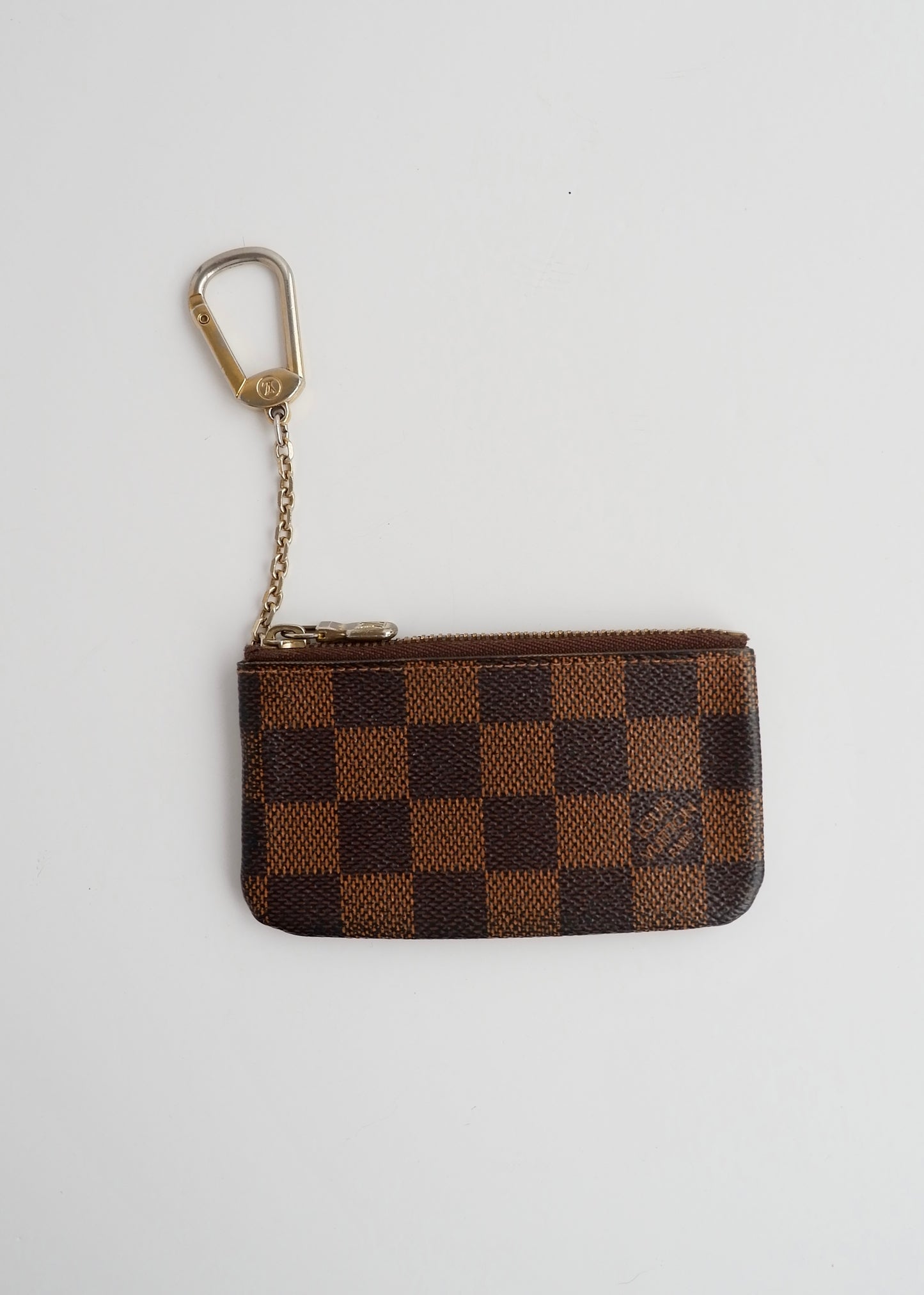Authentic Preowned Louis Vuitton Damier Ebene Pochette Cle