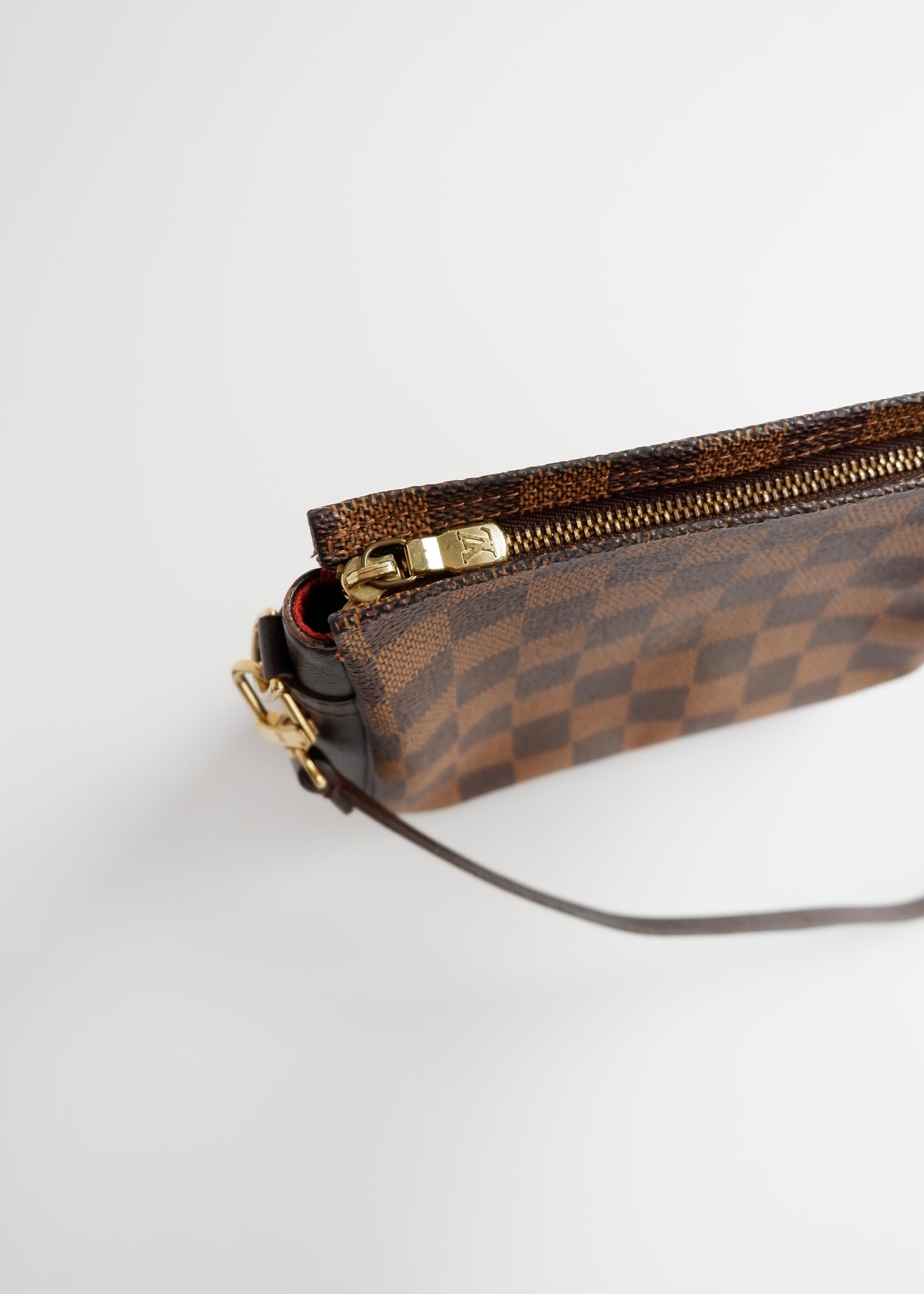 Authentic Preowned Louis Vuitton Damier Ebene Trousse Shoulder Bag