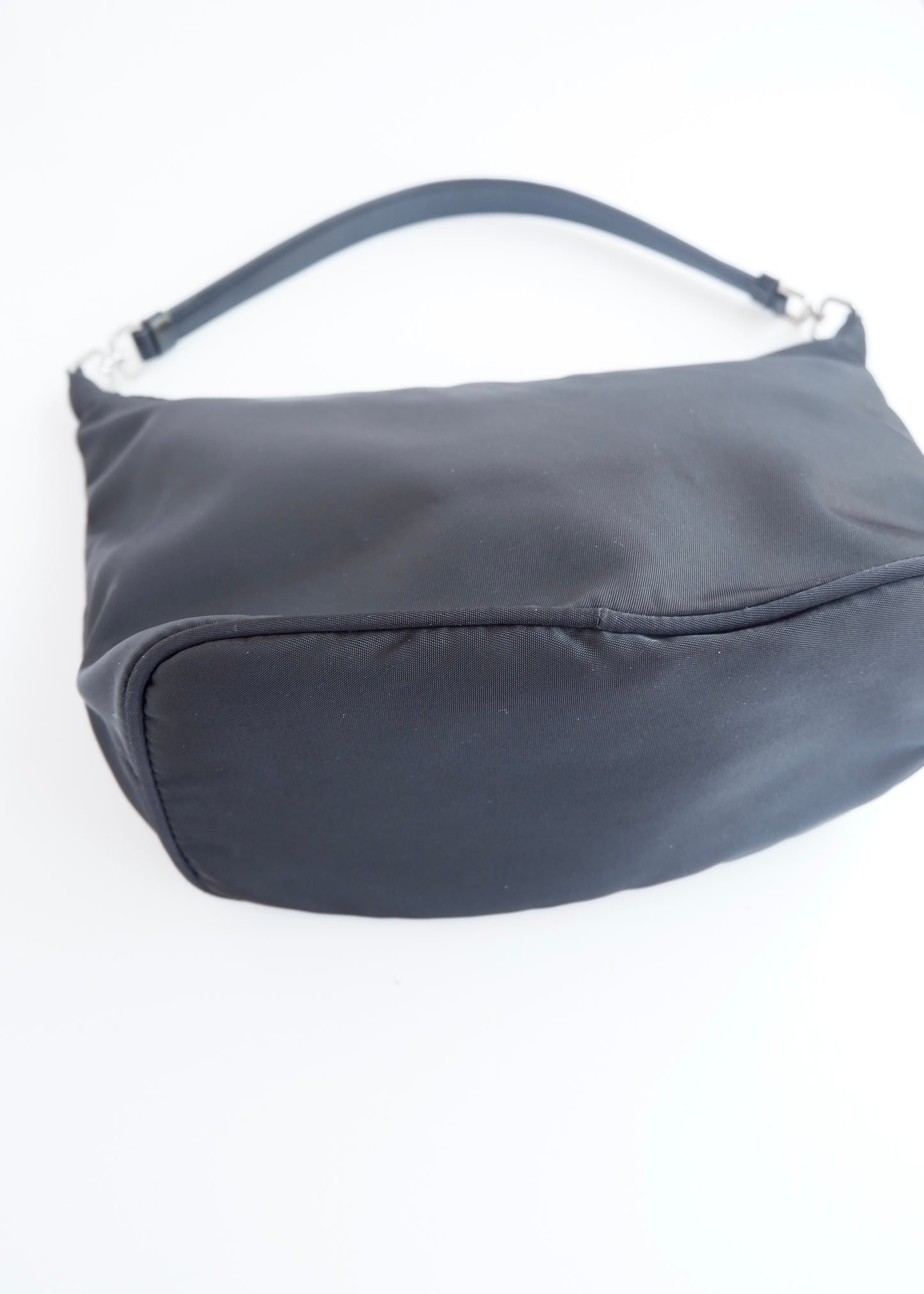 Authentic Preowned Prada Black Nylon Micro Shoulder Bag w/ Pouch