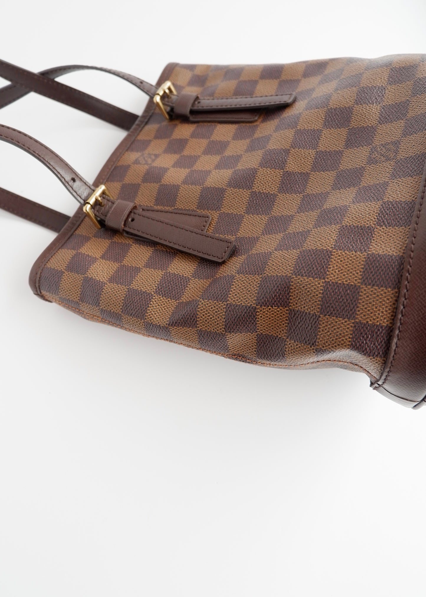 Authentic Preowned Louis Vuitton Damier Ebene Marais Bucket Bag