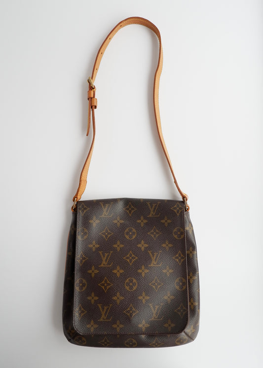 Authentic Preowned Louis Vuitton Monogram Musette Tango Shoulder Bag