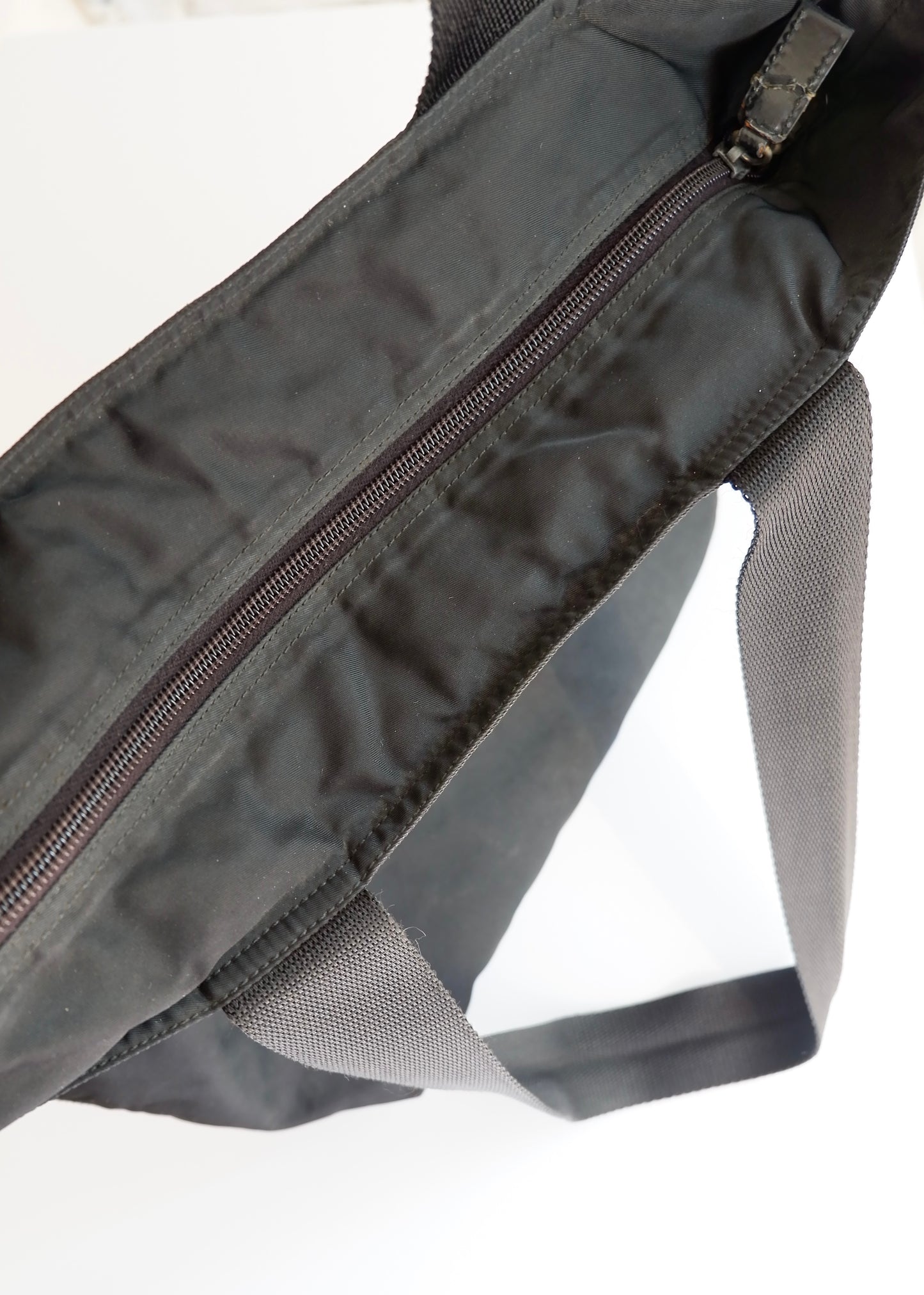 Authentic Preowned Prada Black Nylon Long Strap Tote Bag