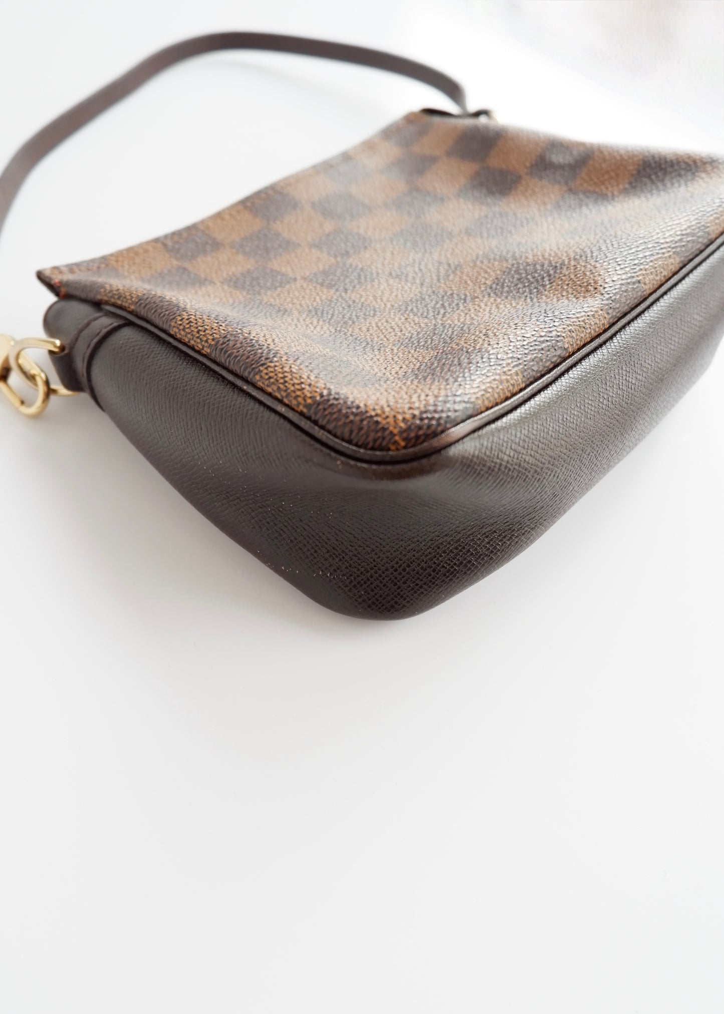 Authentic Preowned Louis Vuitton Damier Ebene Trousse Shoulder Bag