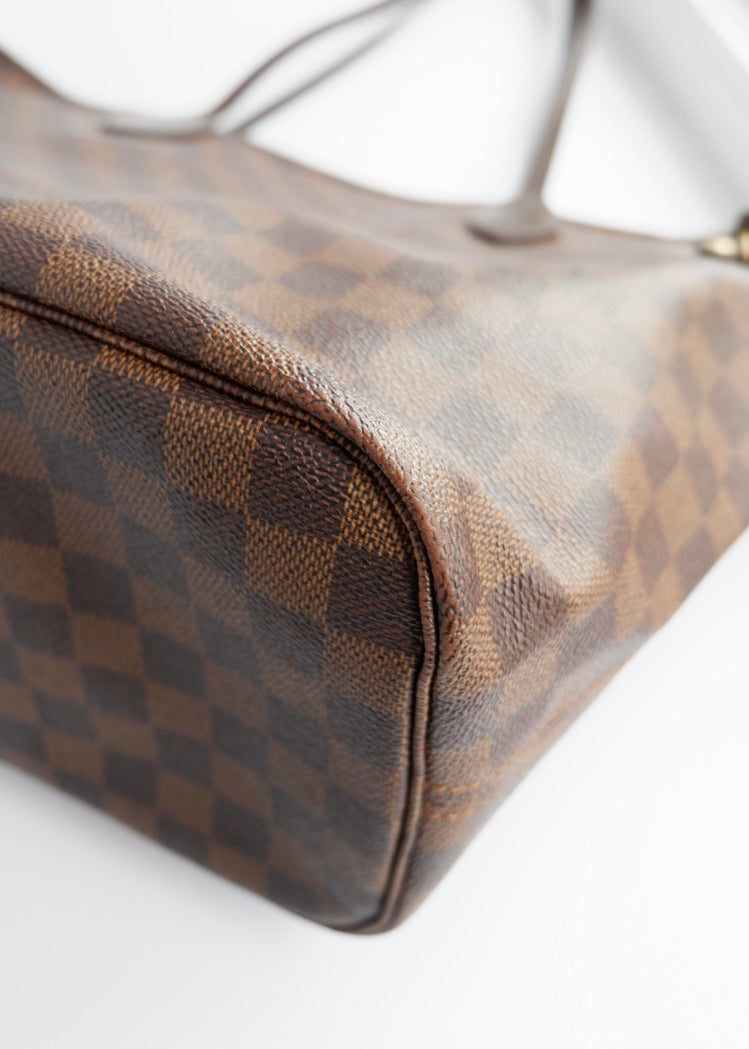Authentic Preowned Louis Vuitton Damier Ebene Neverfull MM
