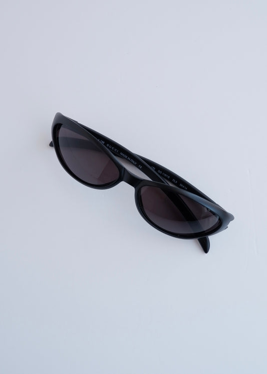 Authentic Preowned Gucci Black Round Frame Sport Sunglasses