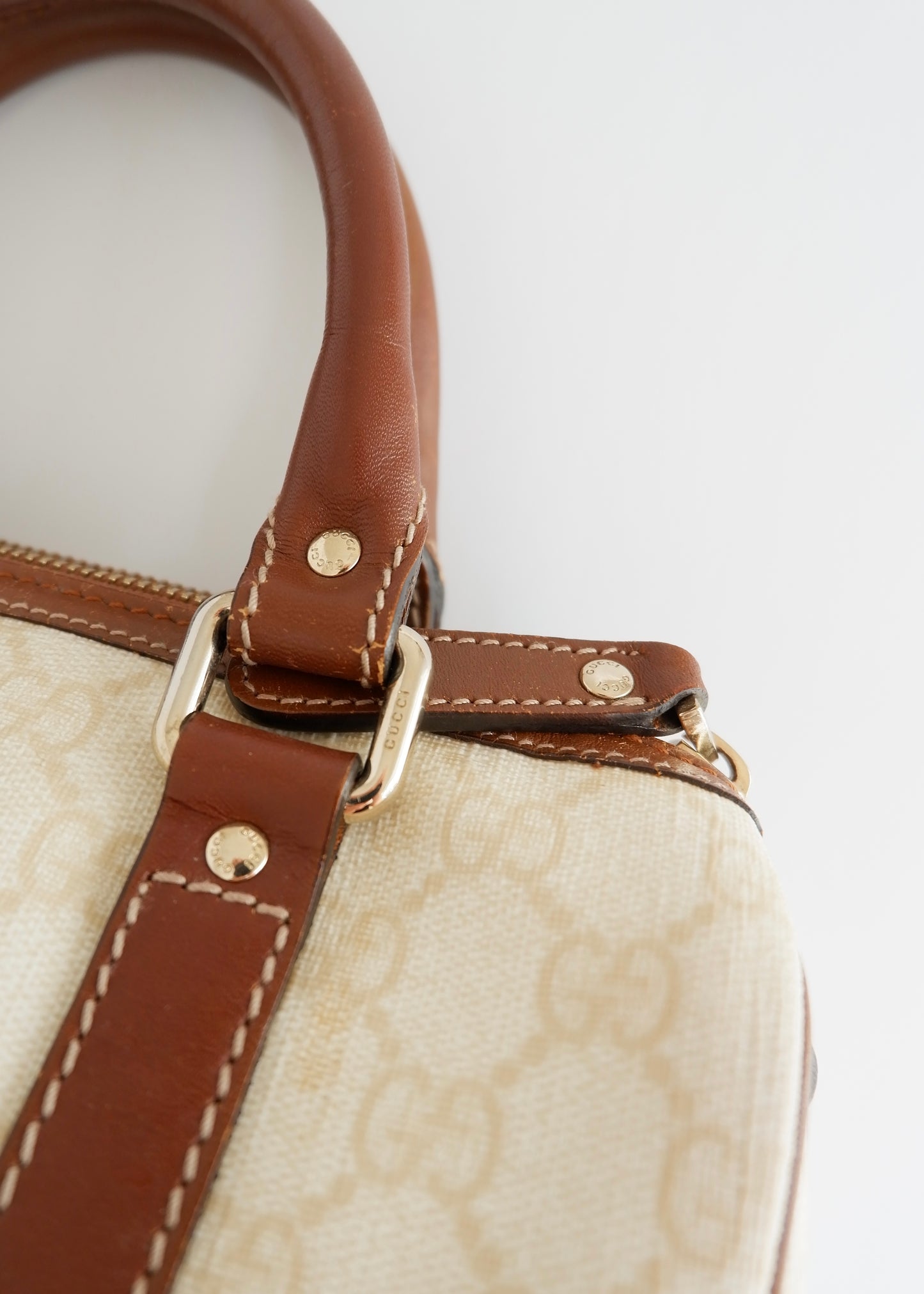 Authentic Preowned Gucci Brown GG Supreme Joy Handbag