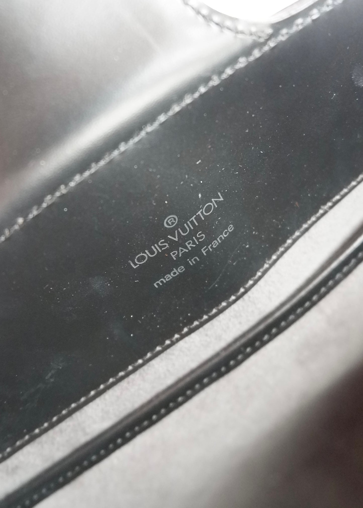 Authentic Preowned Louis Vuitton Black Epi Reverie Shoulder Bag