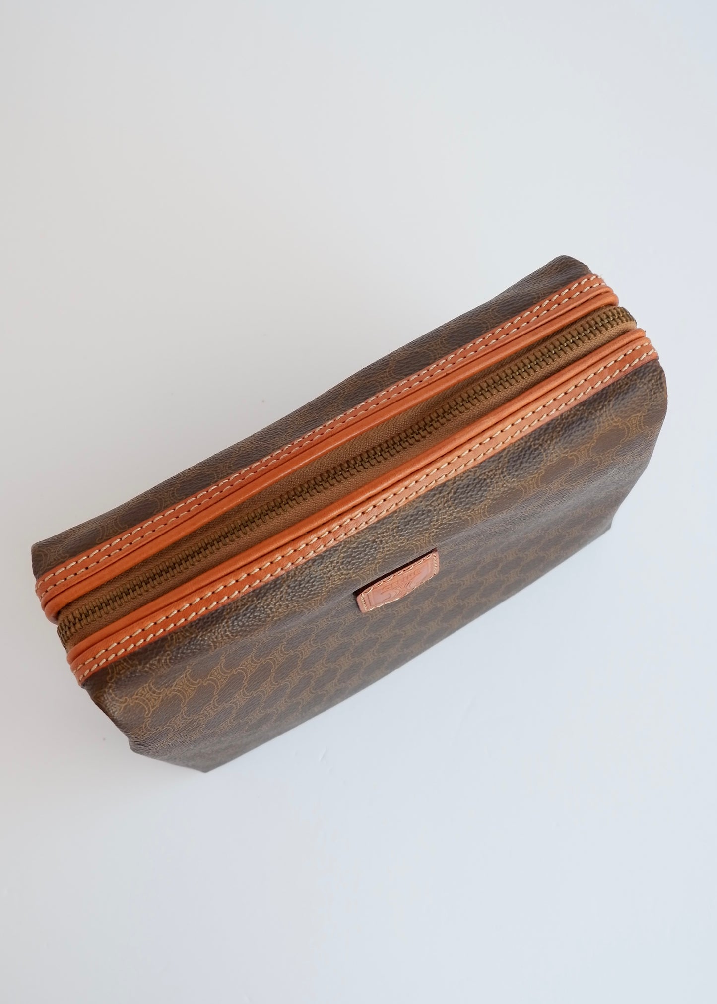 Authentic Preowned Vintage Celine Macadam Cosmetic Pouch