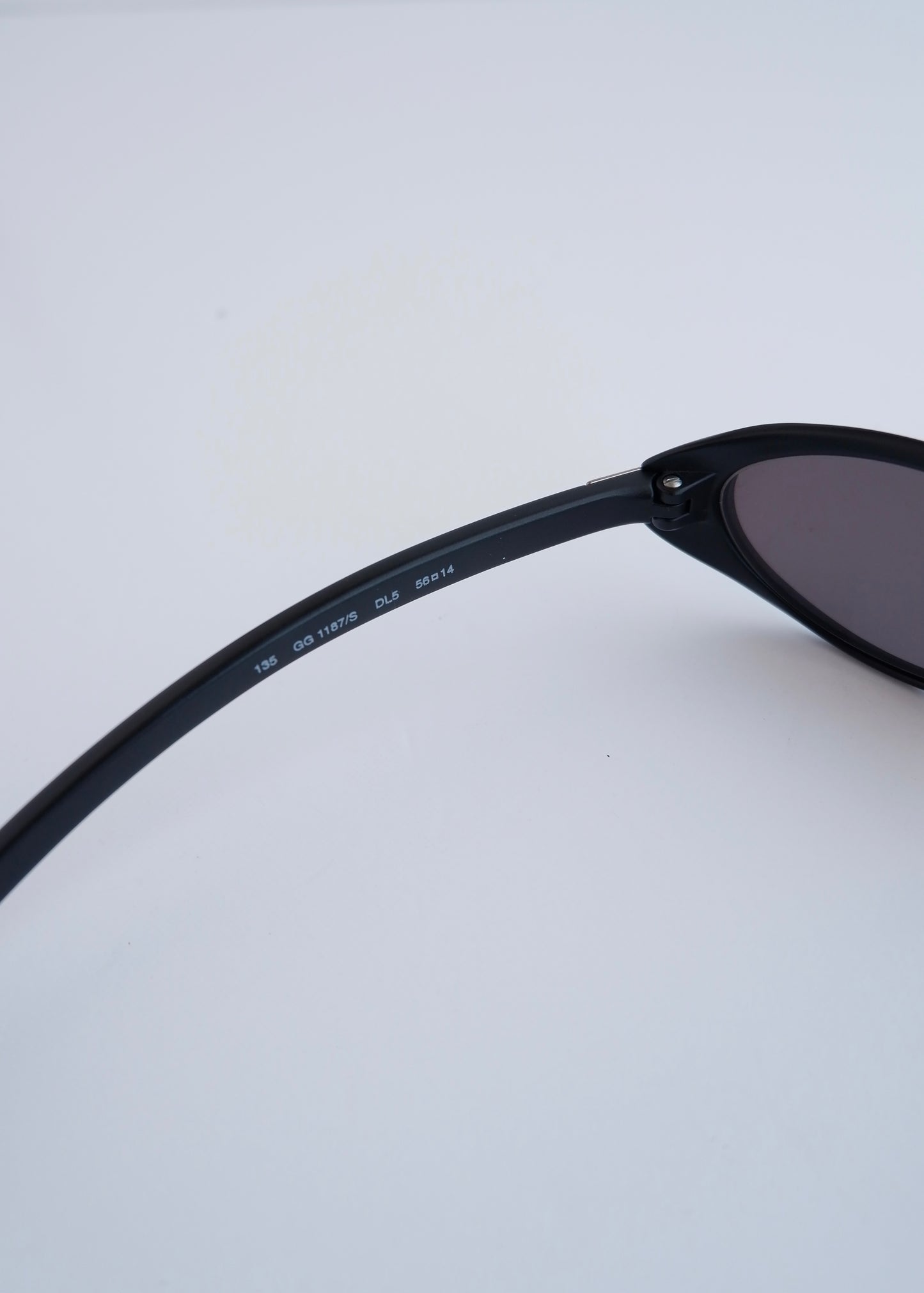 Authentic Preowned Gucci Black Round Frame Sport Sunglasses