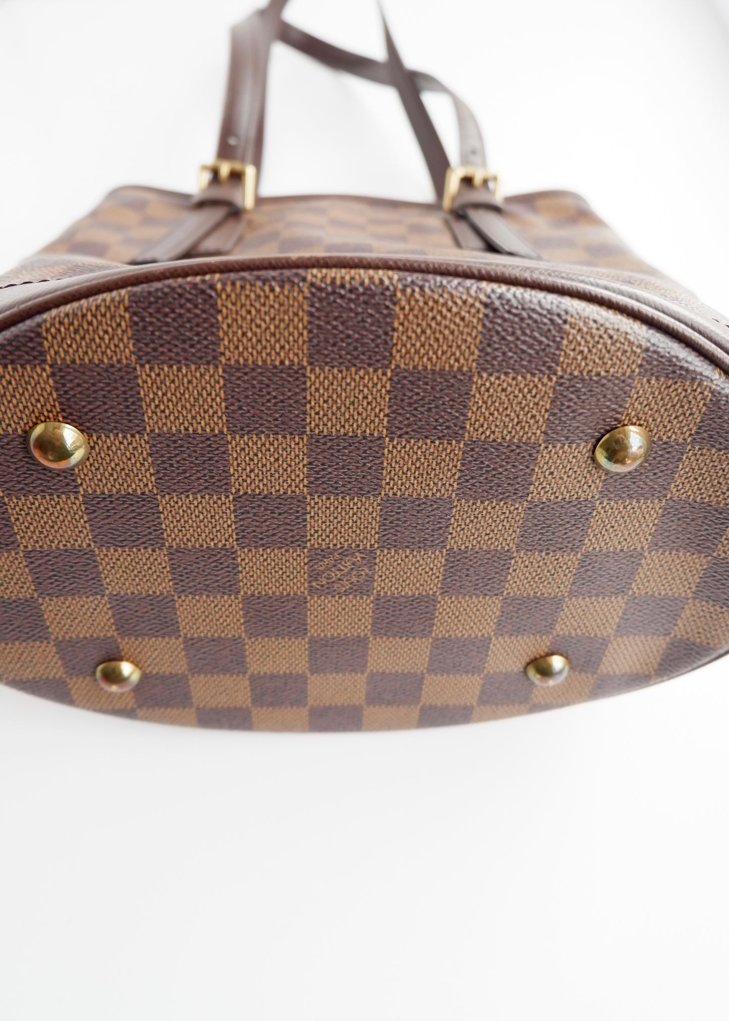Authentic Preowned Louis Vuitton Damier Ebene Marais Bucket Bag