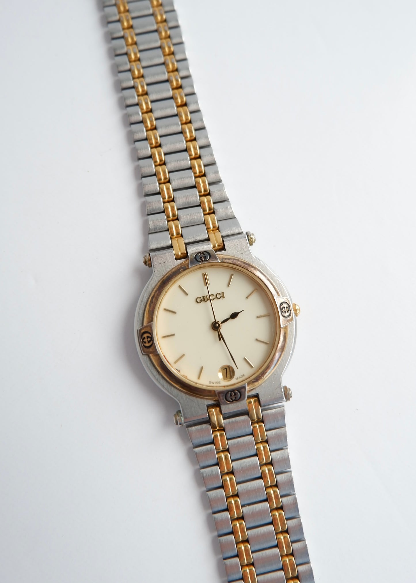 Authentic Preowned Vintage Gucci Two Tone Watch