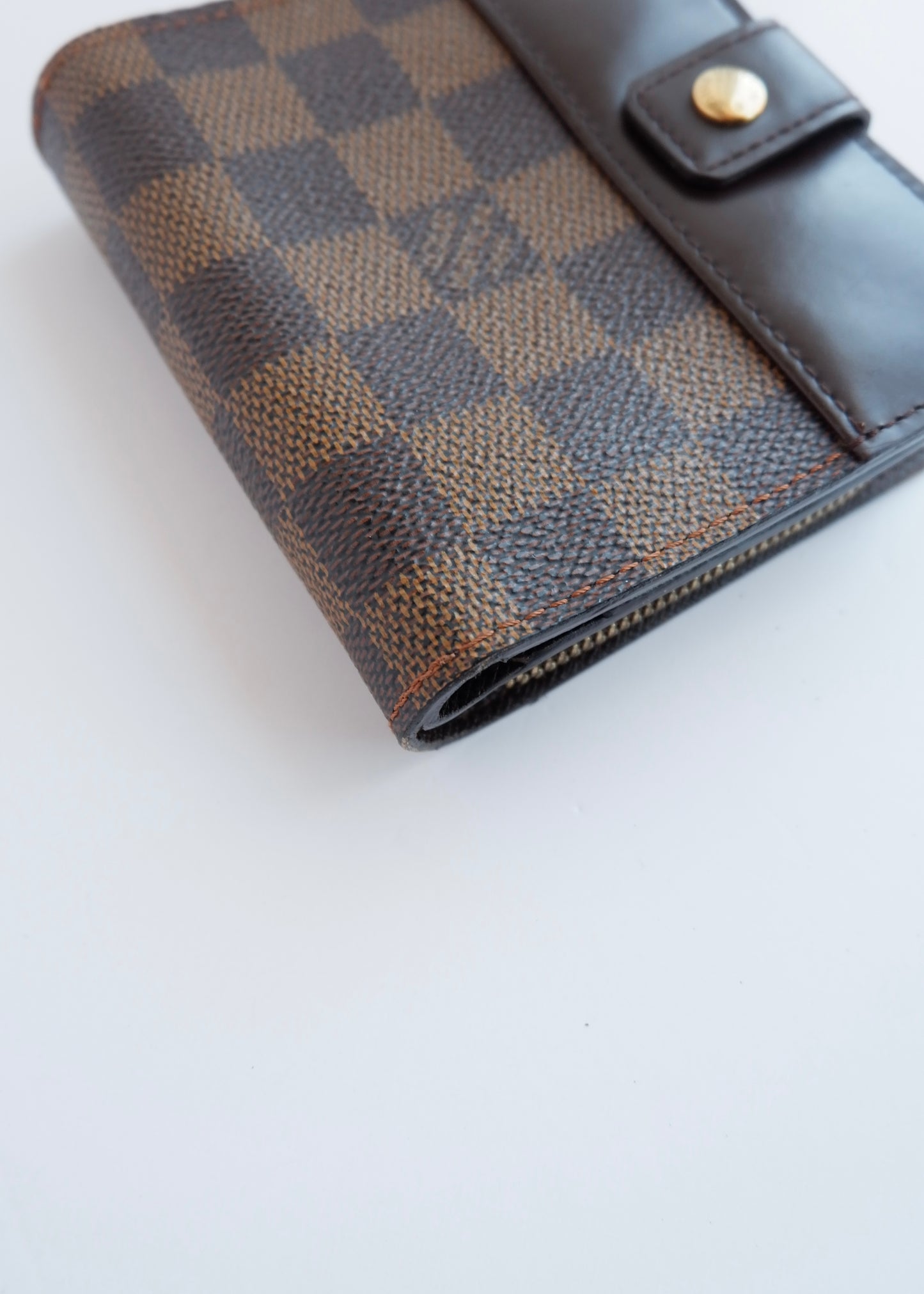 Authentic Preowned Louis Vuitton Damier Ebene Bi-Fold Wallet