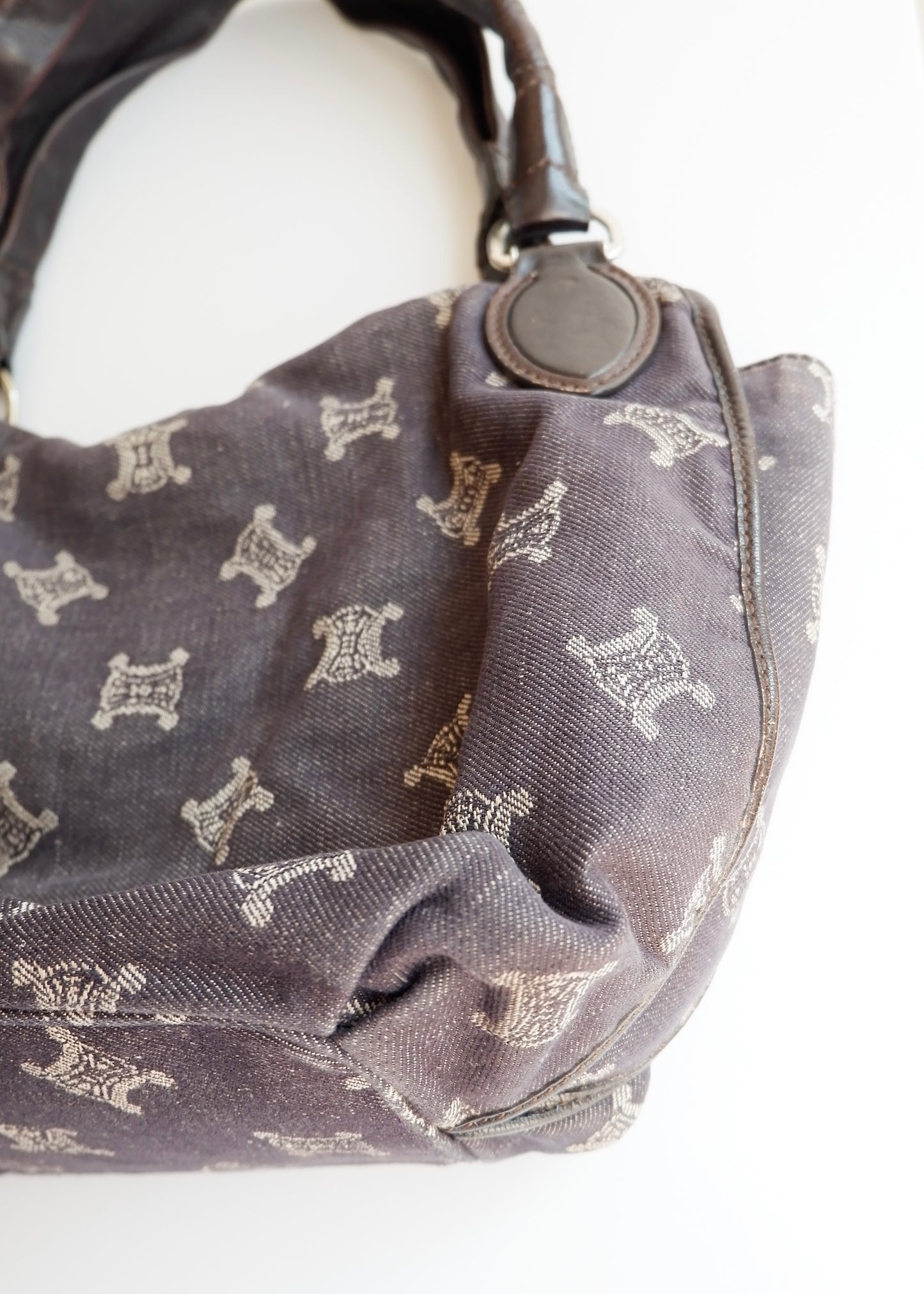 Authentic Preowned Celine Denim Hobo Shoulder Bag