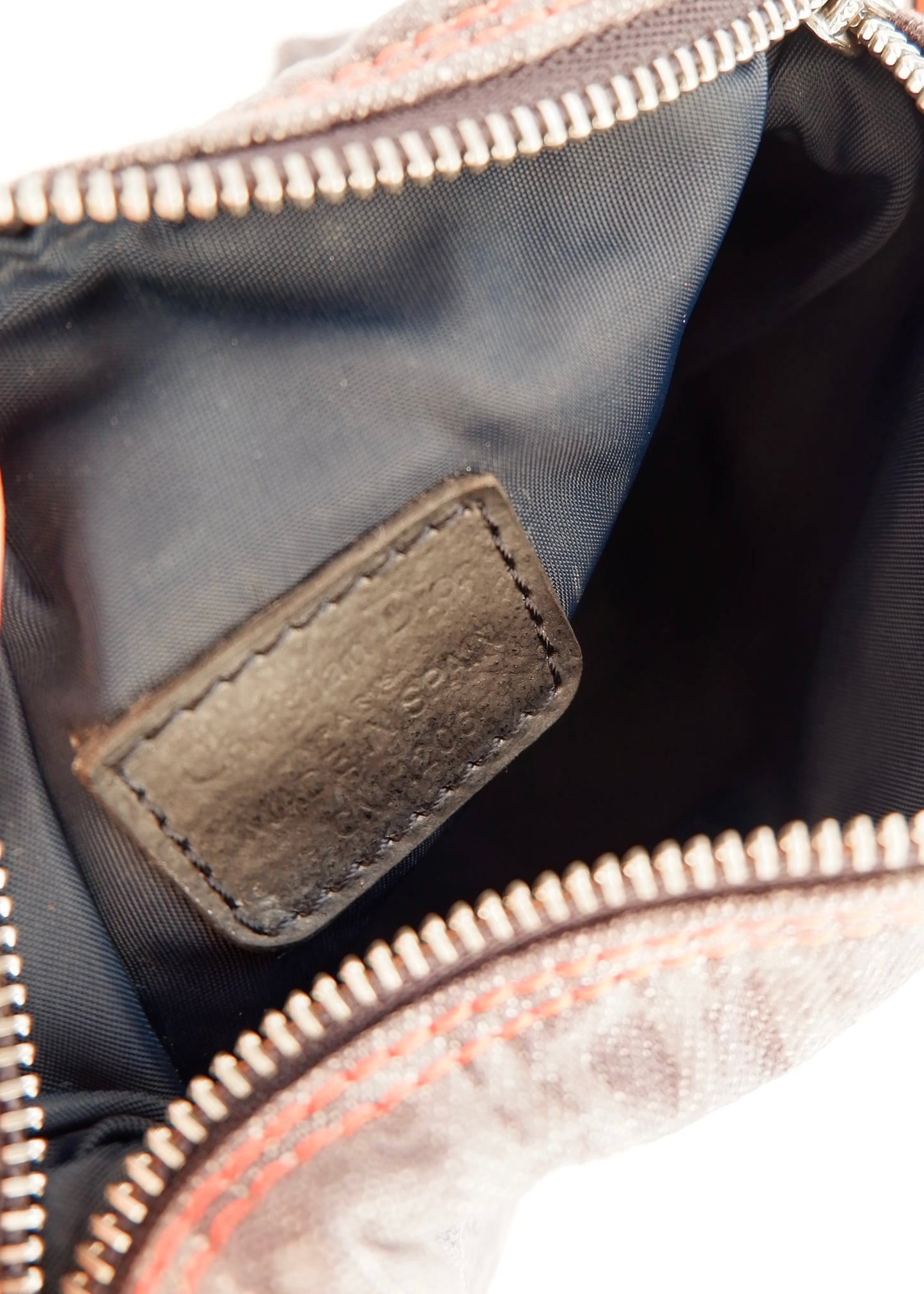 Authentic Preowned Dior Denim Navy Oblique Pouch