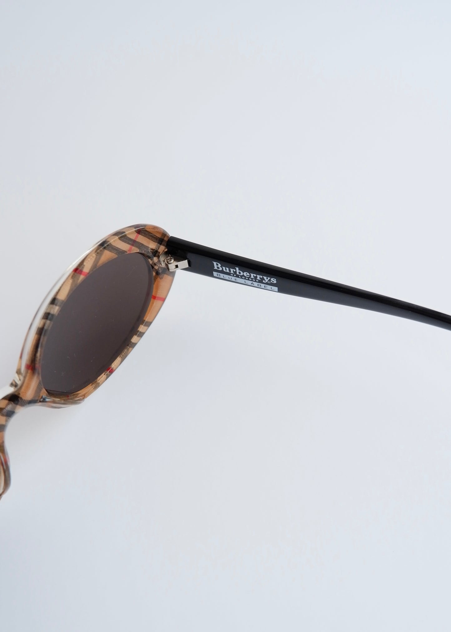 Authentic Preowned Vintage Burberrys of London Check Print Sunglasses