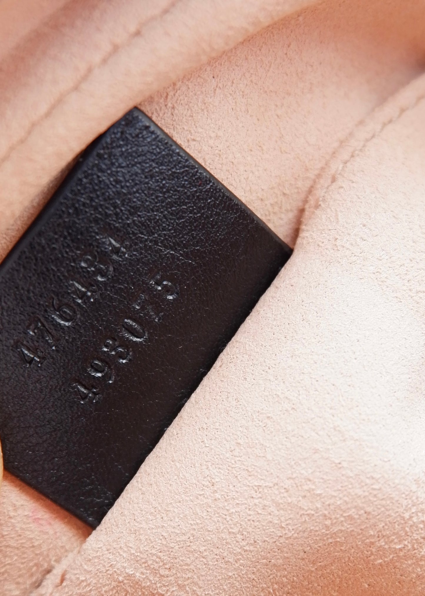 Authentic Preowned Gucci Black Leather Marmont Belt Bag