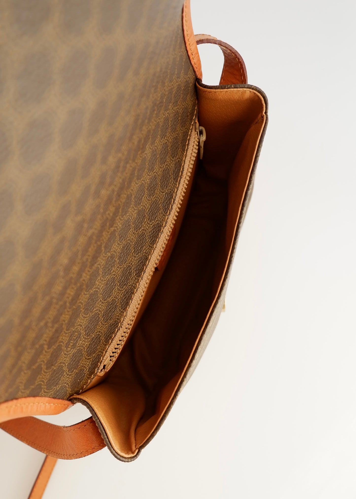 Authentic Preowned Vintage Celine Macadam Crossbody Bag