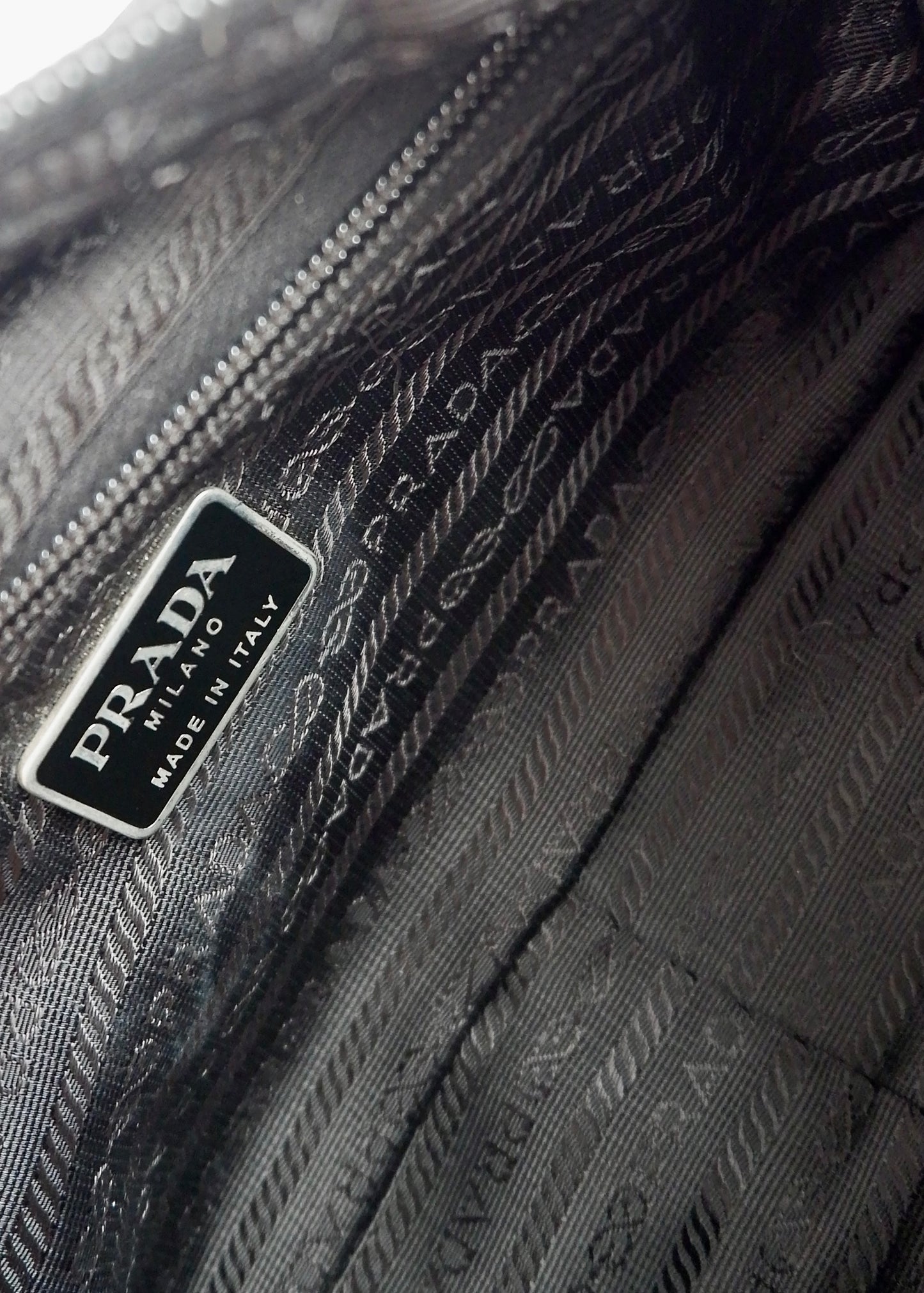 Authentic Preowned Prada Black Nylon Crossbody Bag
