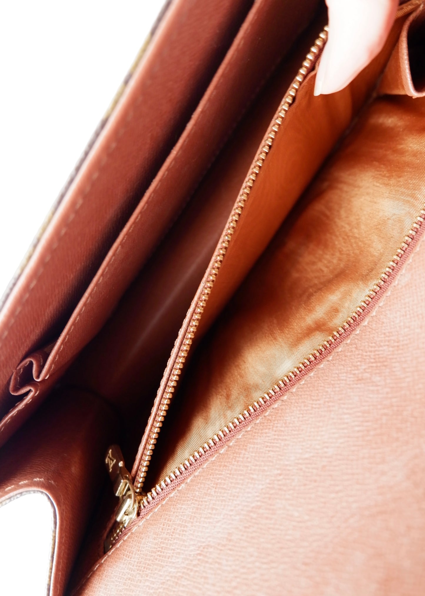 Authentic Preowned Vintage Louis Vuitton Monogram Pochette Dame Clutch