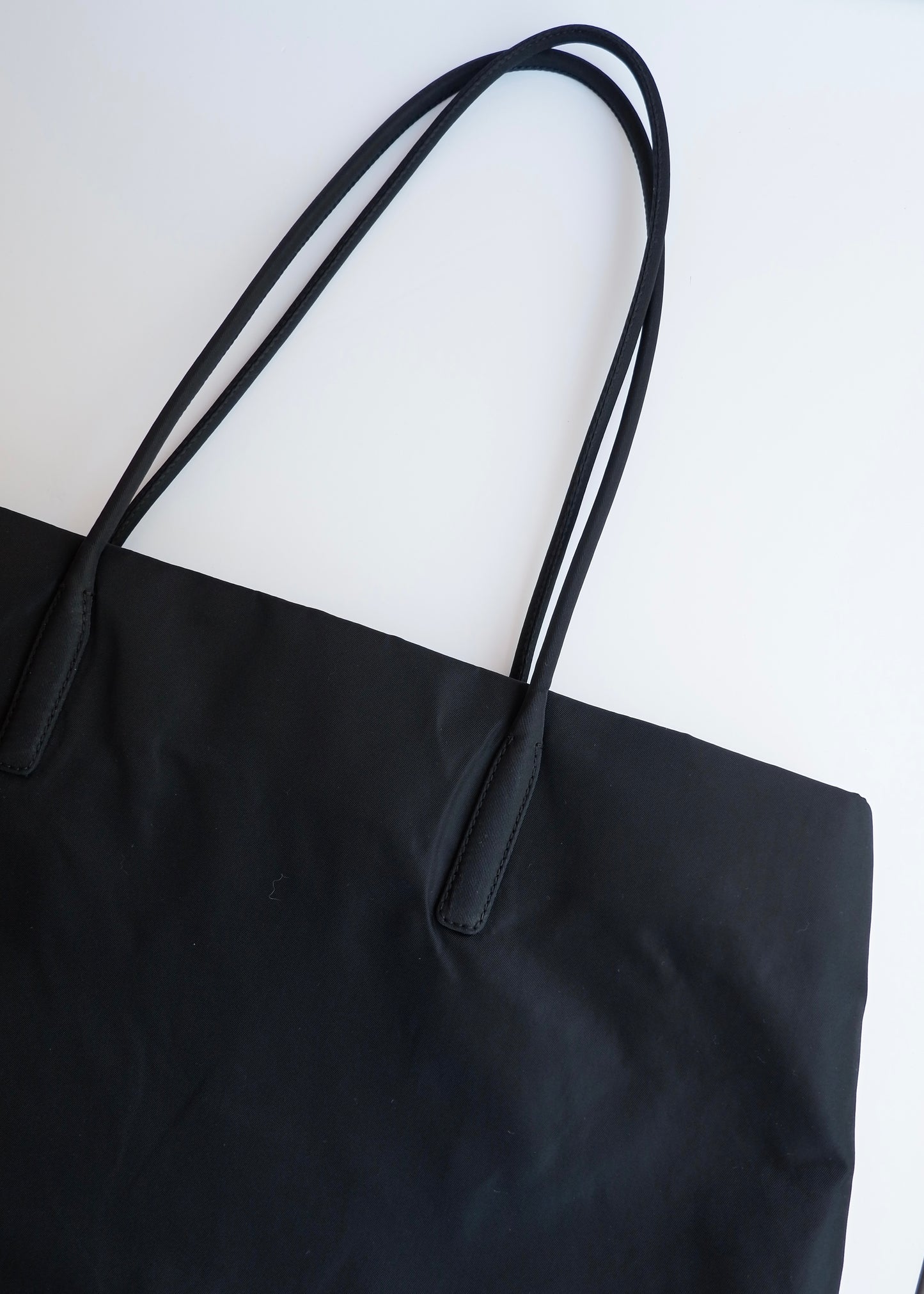Authentic Preowned Prada Black Nylon Thin Strap Tote Bag
