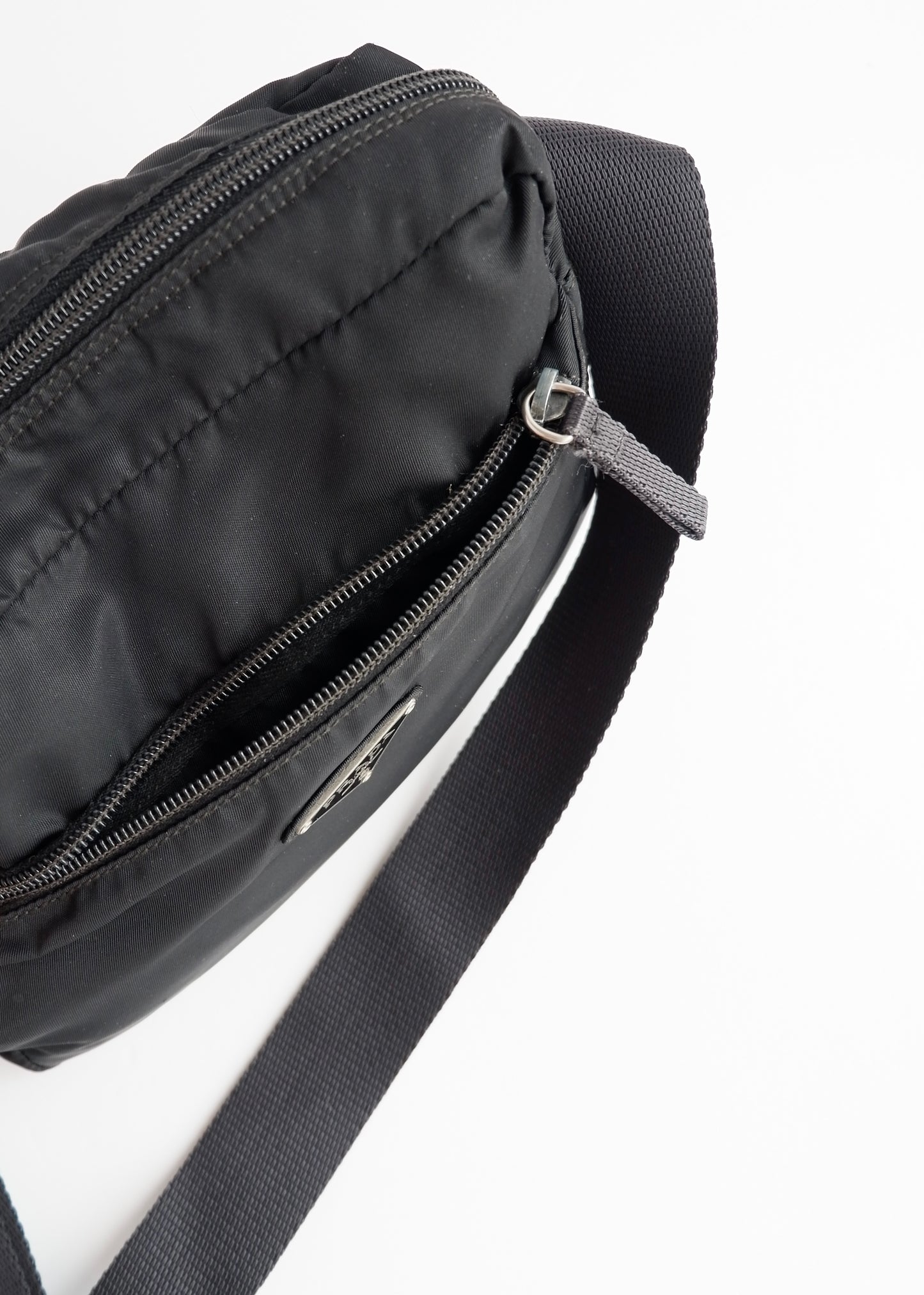 Authentic Preowned Prada Black Nylon Crossbody Bag