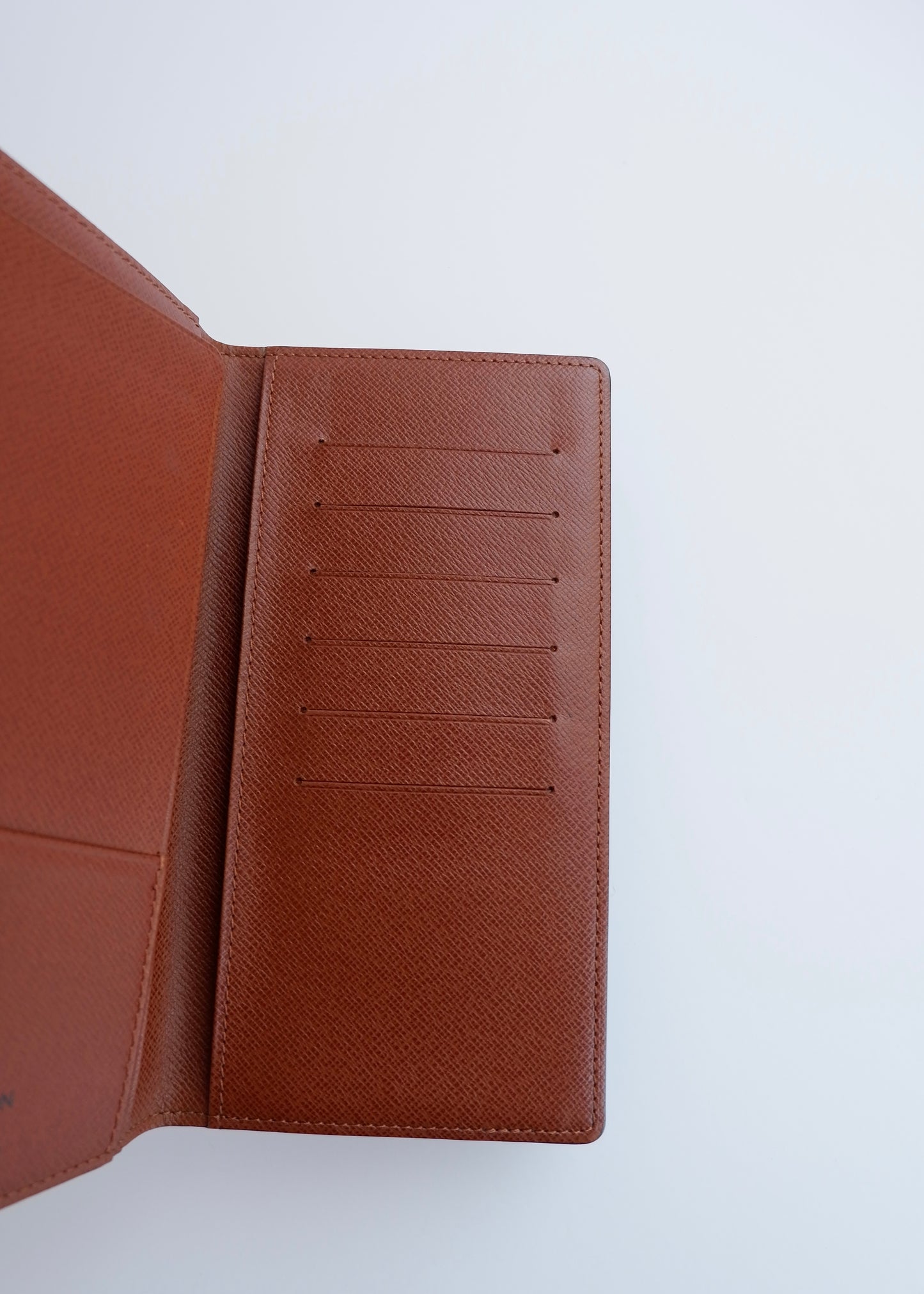 Authentic Preowned Louis Vuitton Monogra Cheque Book/ Card Holder