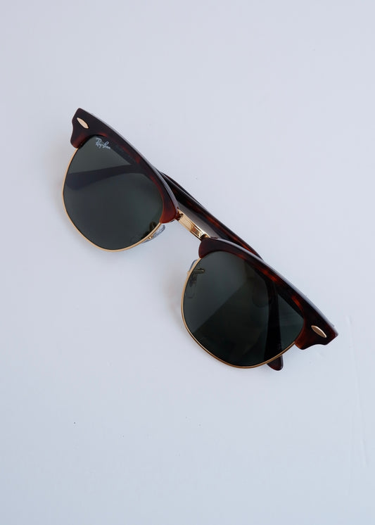 Authentic Preowned Ray Ban Clubmaster Sunglasses