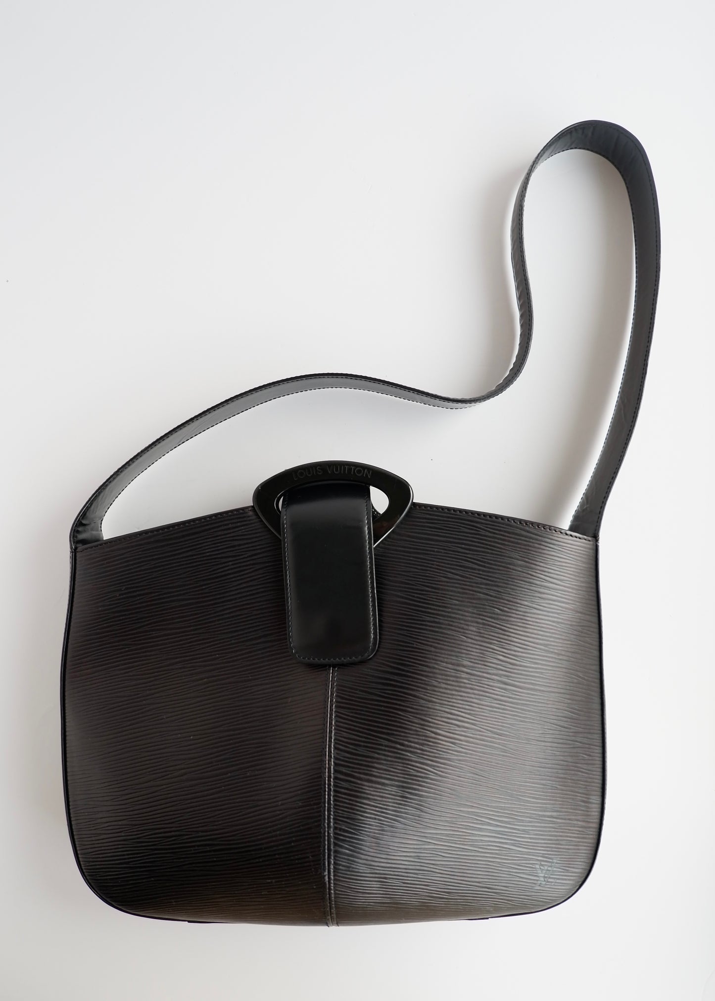Authentic Preowned Louis Vuitton Black Epi Reverie Shoulder Bag