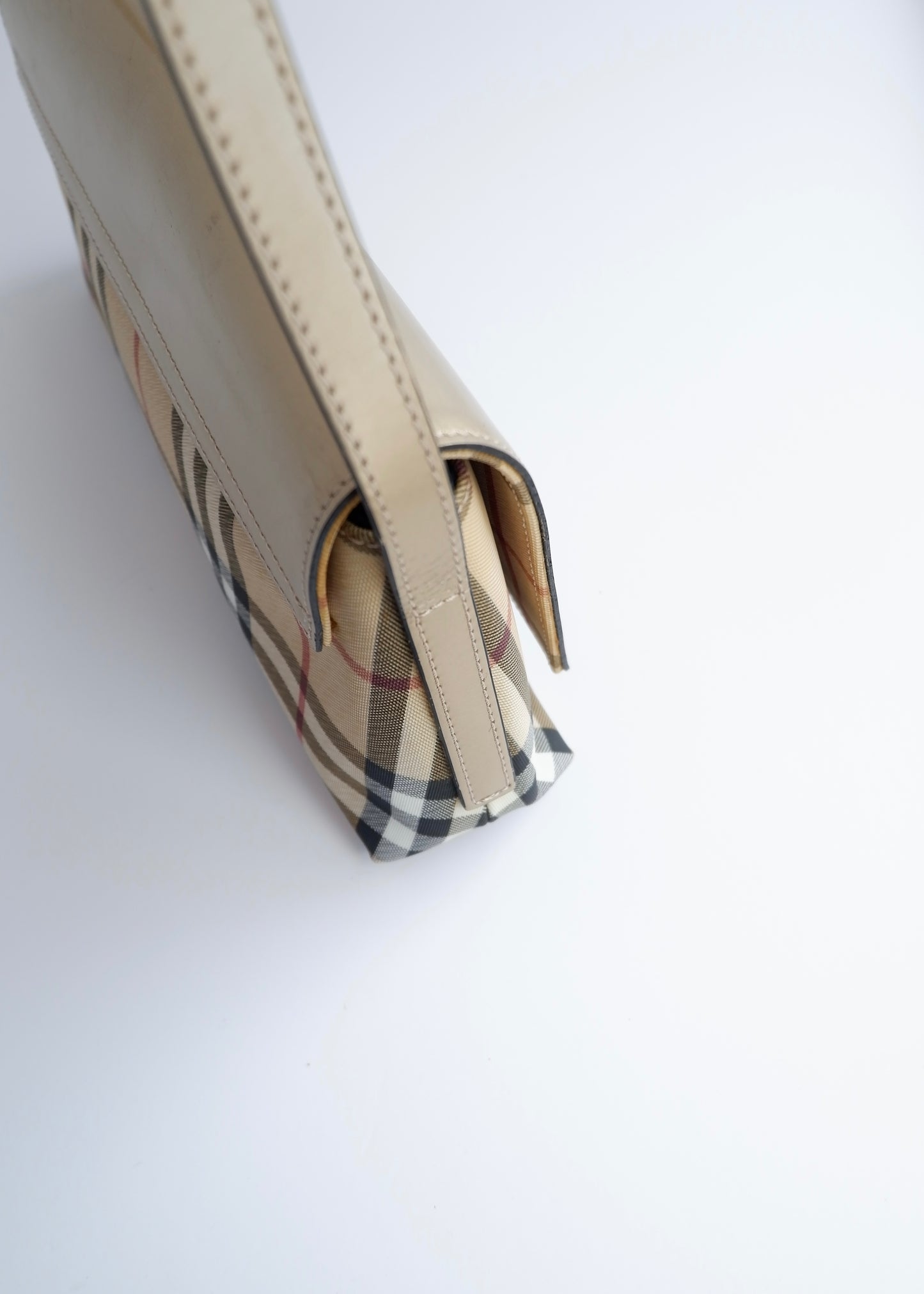 Authentic Preowned Vintage Burberry Nova Check Shoulder Bag