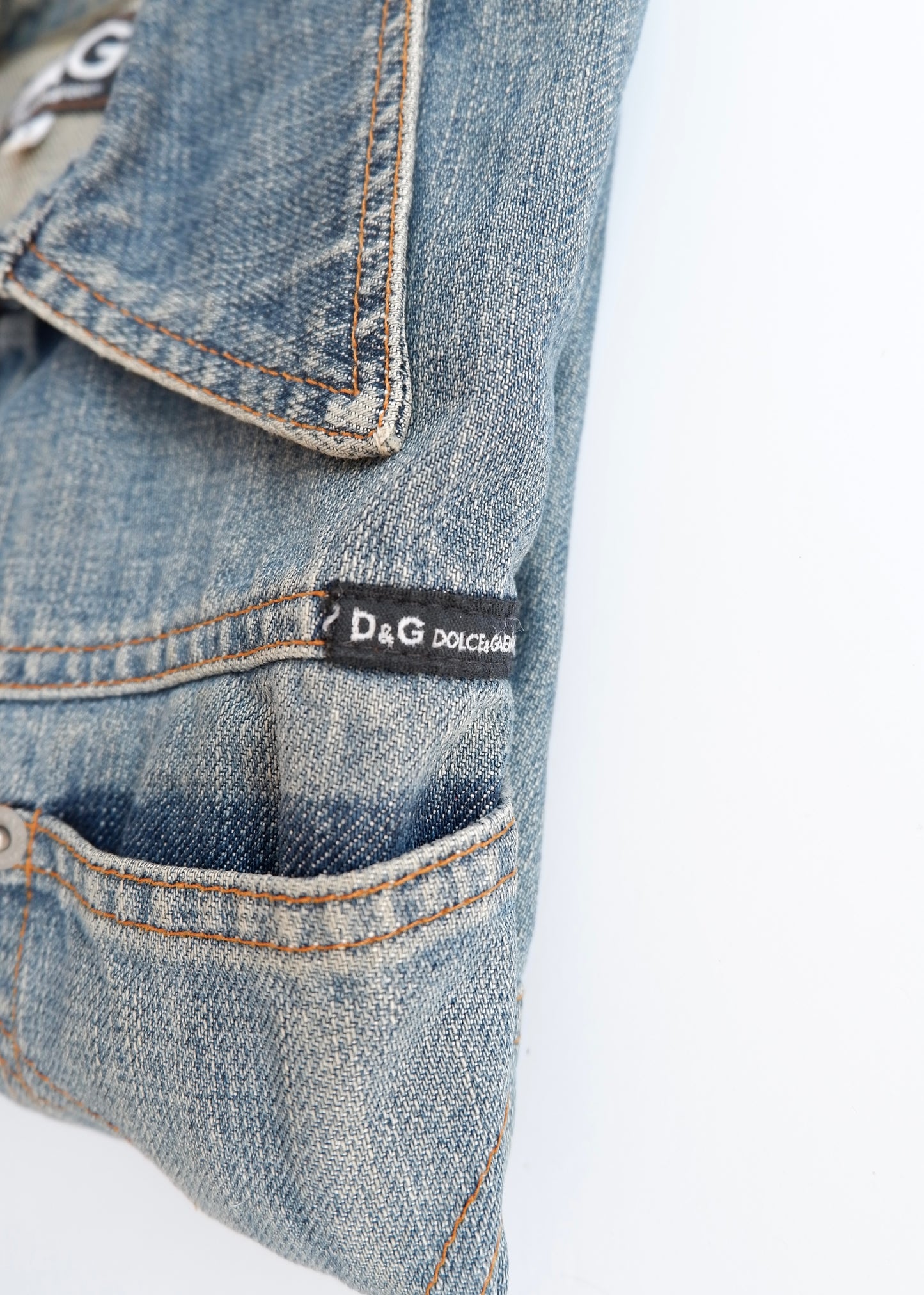 Authentic Preowned Dolce & Gabbana Denim Zipup Jacket - S