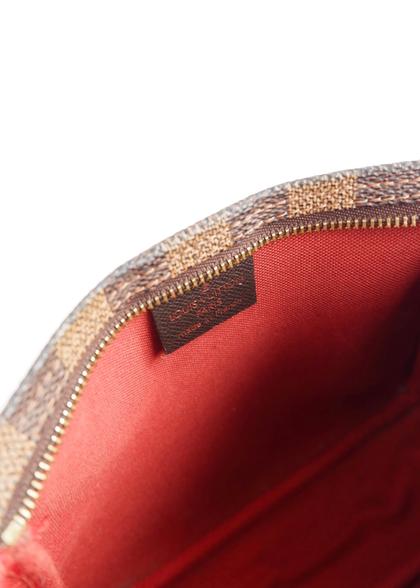 Authentic Preowned Louis Vuitton Damier Ebene Trousse Shoulder Bag