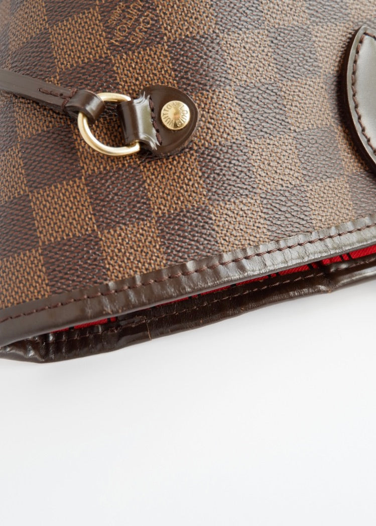 Authentic Preowned Louis Vuitton Damier Ebene Neverfull MM