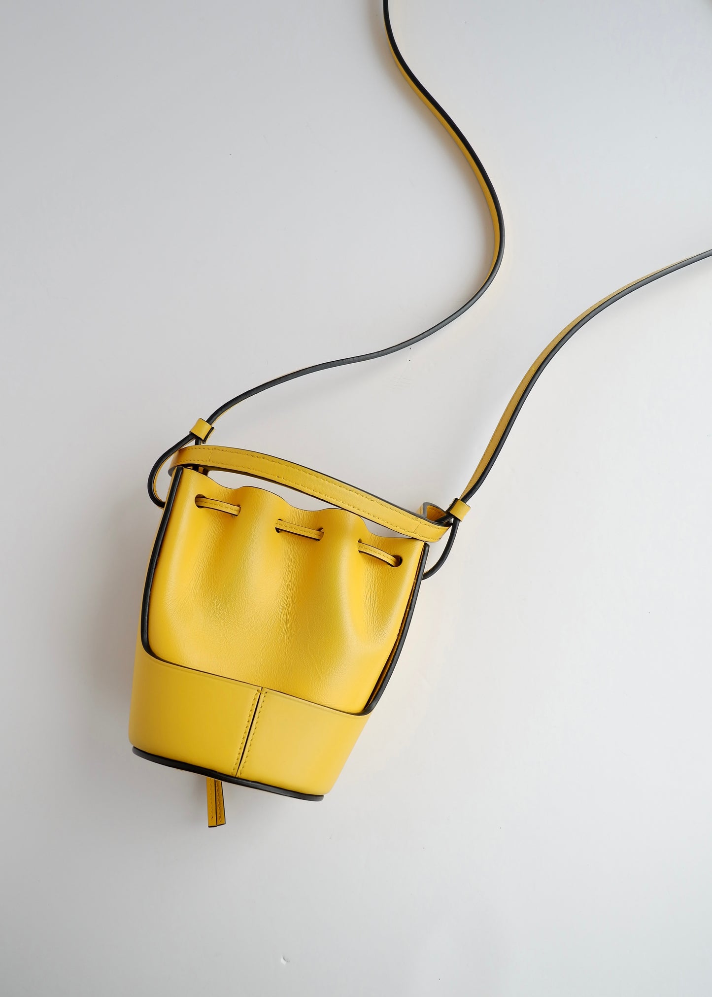 Authentic Preowned Loewe Yellow Nano Leather Balloon Bag