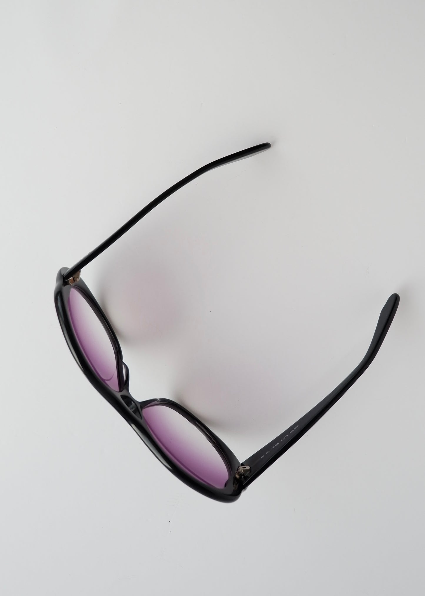 Authentic Preowned Miu Miu Black/Purple Frame Oversized Sunglasses