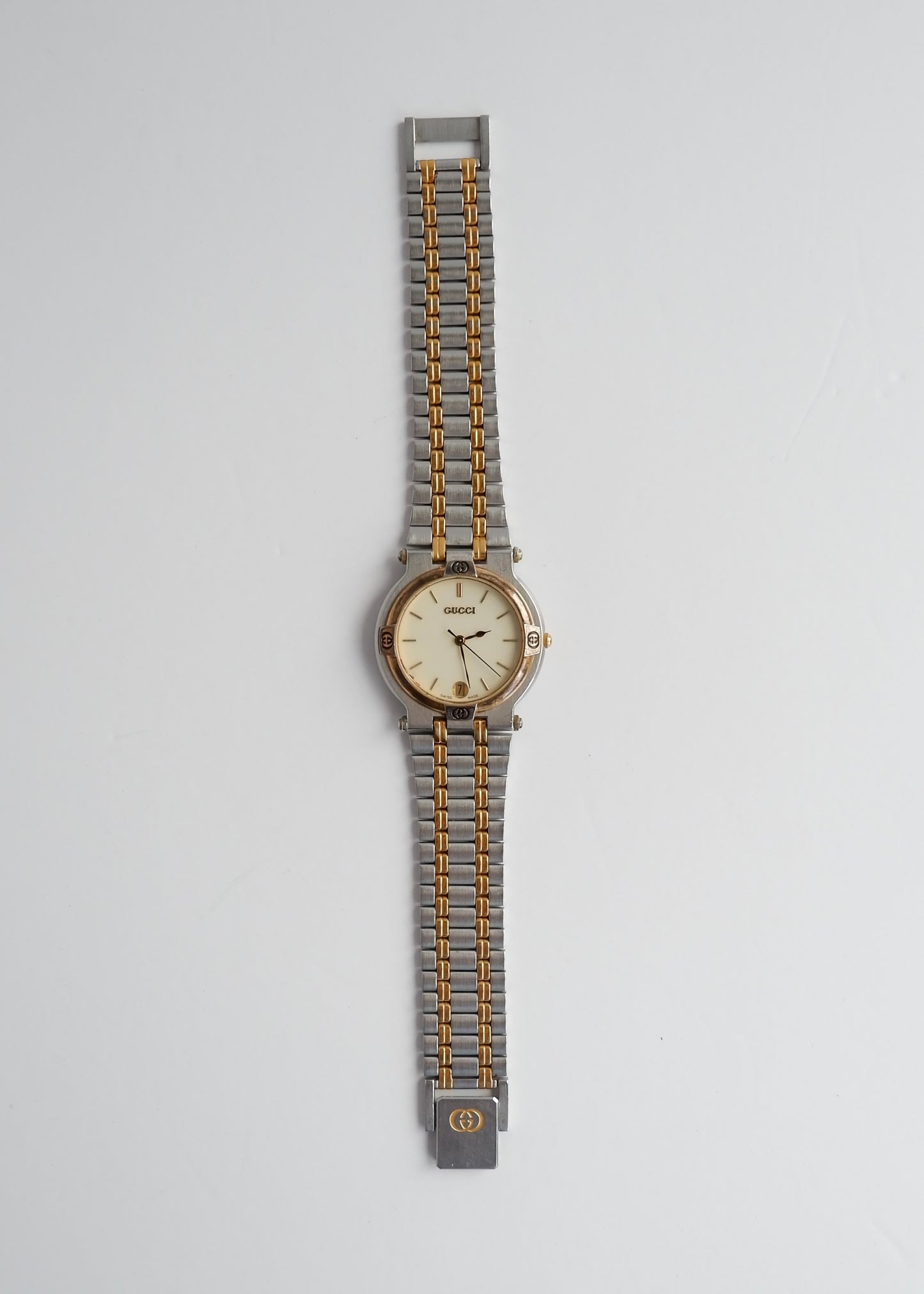 Authentic Preowned Vintage Gucci Two Tone Watch