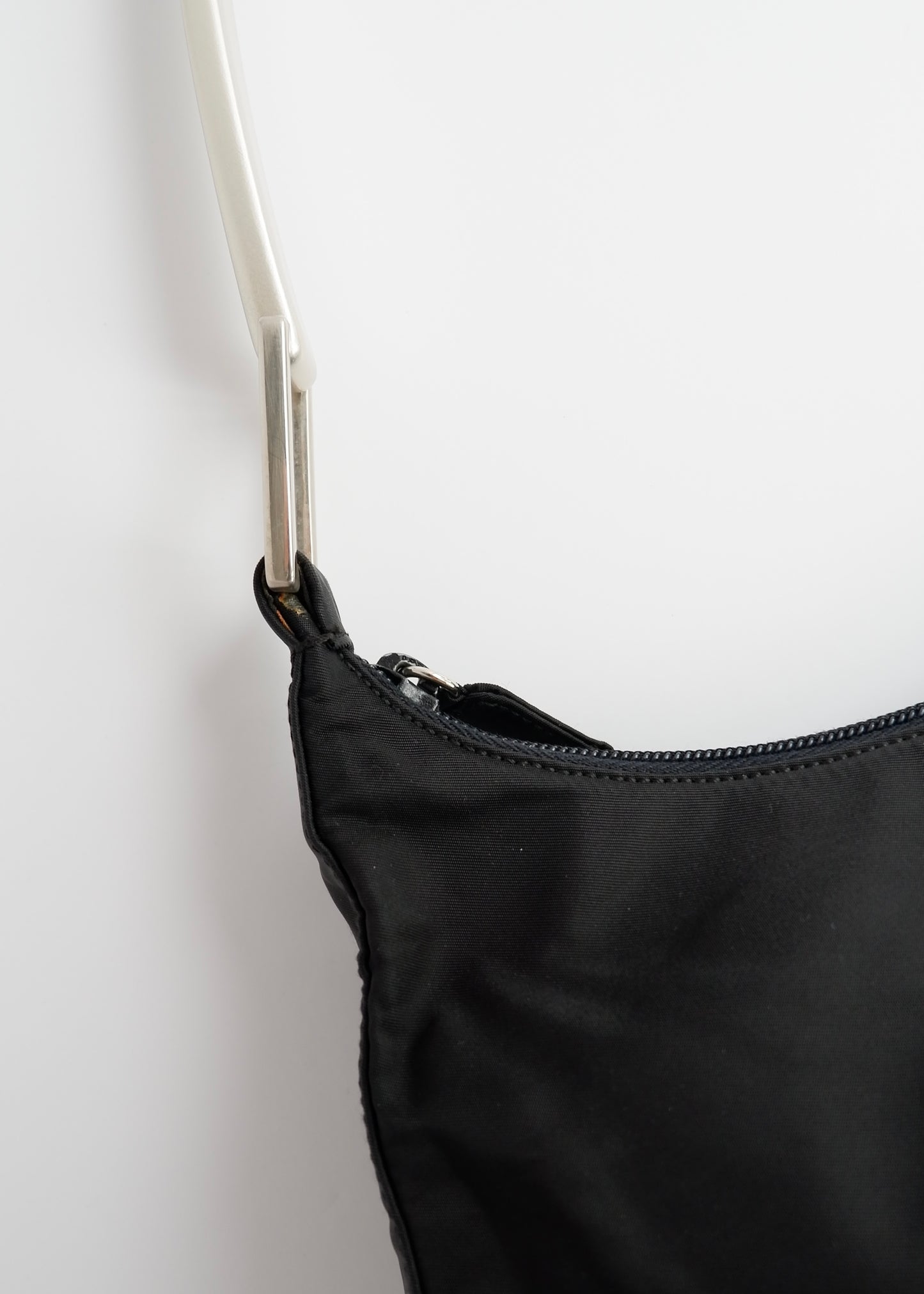 Authentic Preowned Prada Black Nylon Shoulder Bag