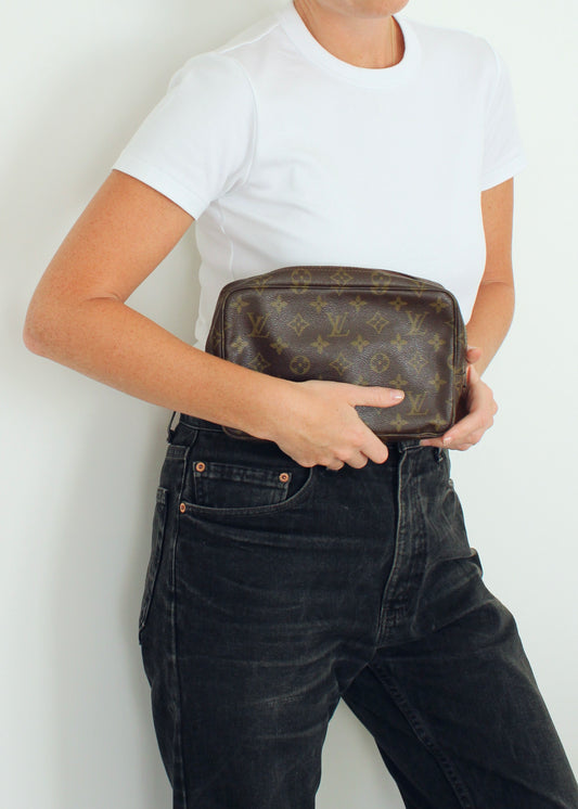 Authentic Preowned Vintage Louis Vuitton Monogram Toiletry Bag