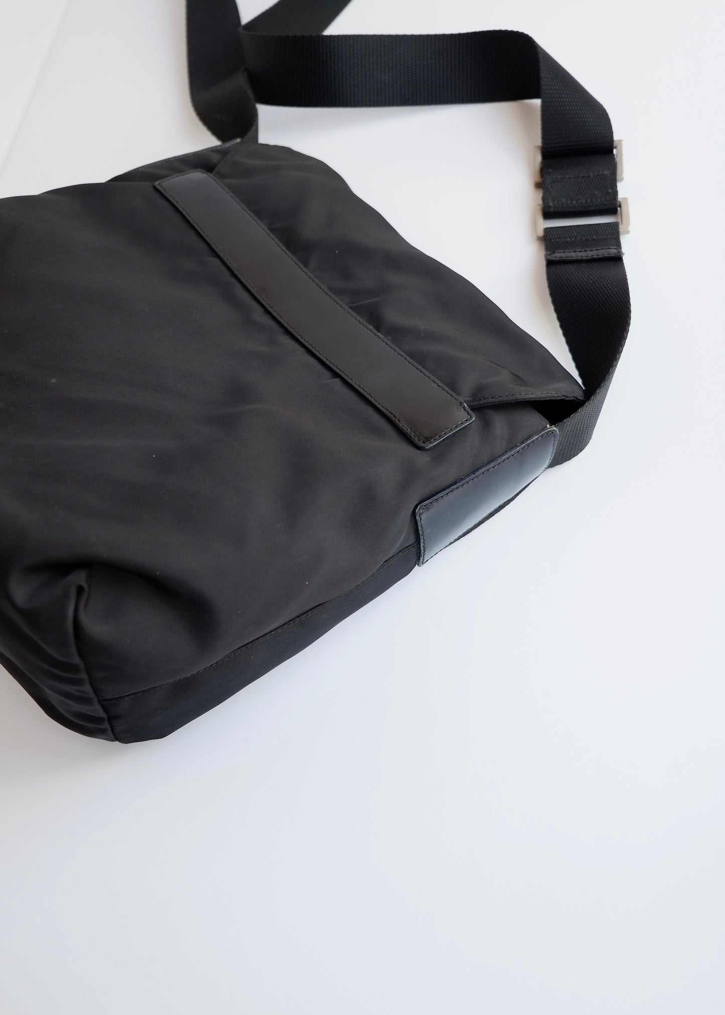 Authentic Preowned Prada Black Nylon Crossbody Bag