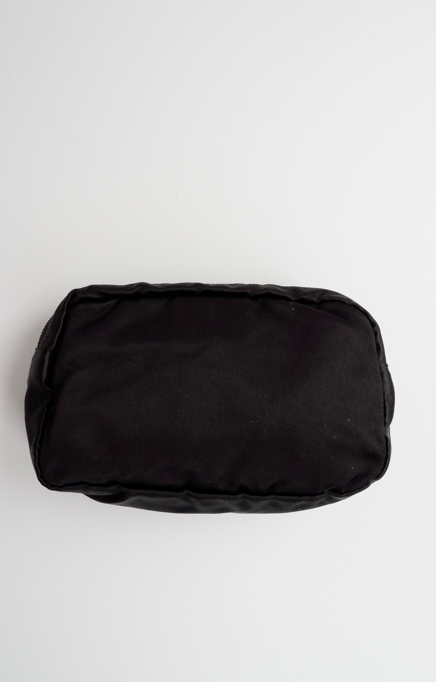 Authentic Preowned Prada Black Satin Mini Pouch