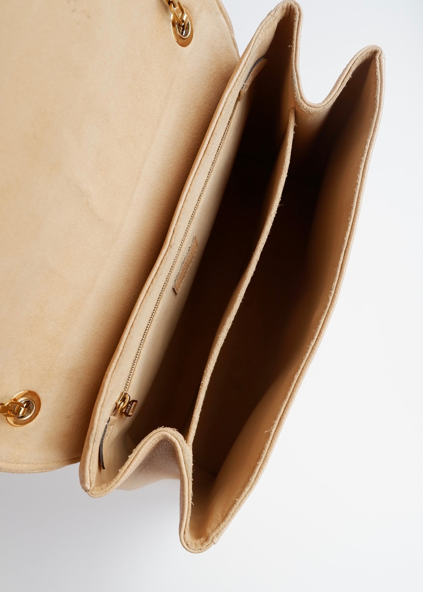 Authentic Preowned Louis Vuitton Cream Monogram Empreinte Leather St Germain MM Shoulder Bag