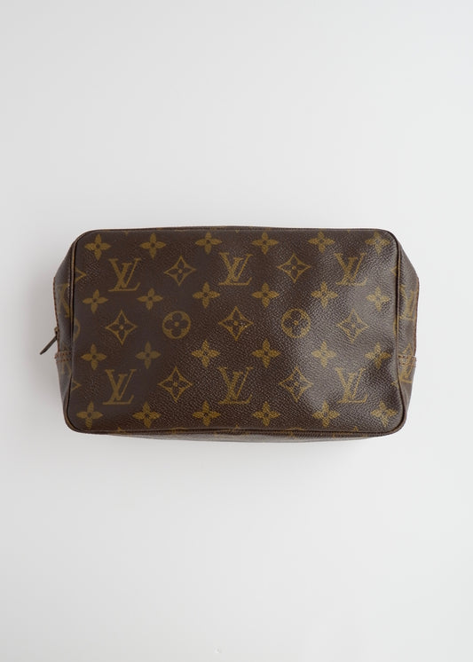 Authentic Preowned Vintage Louis Vuitton Monogram Toiletry Bag/ Pouch