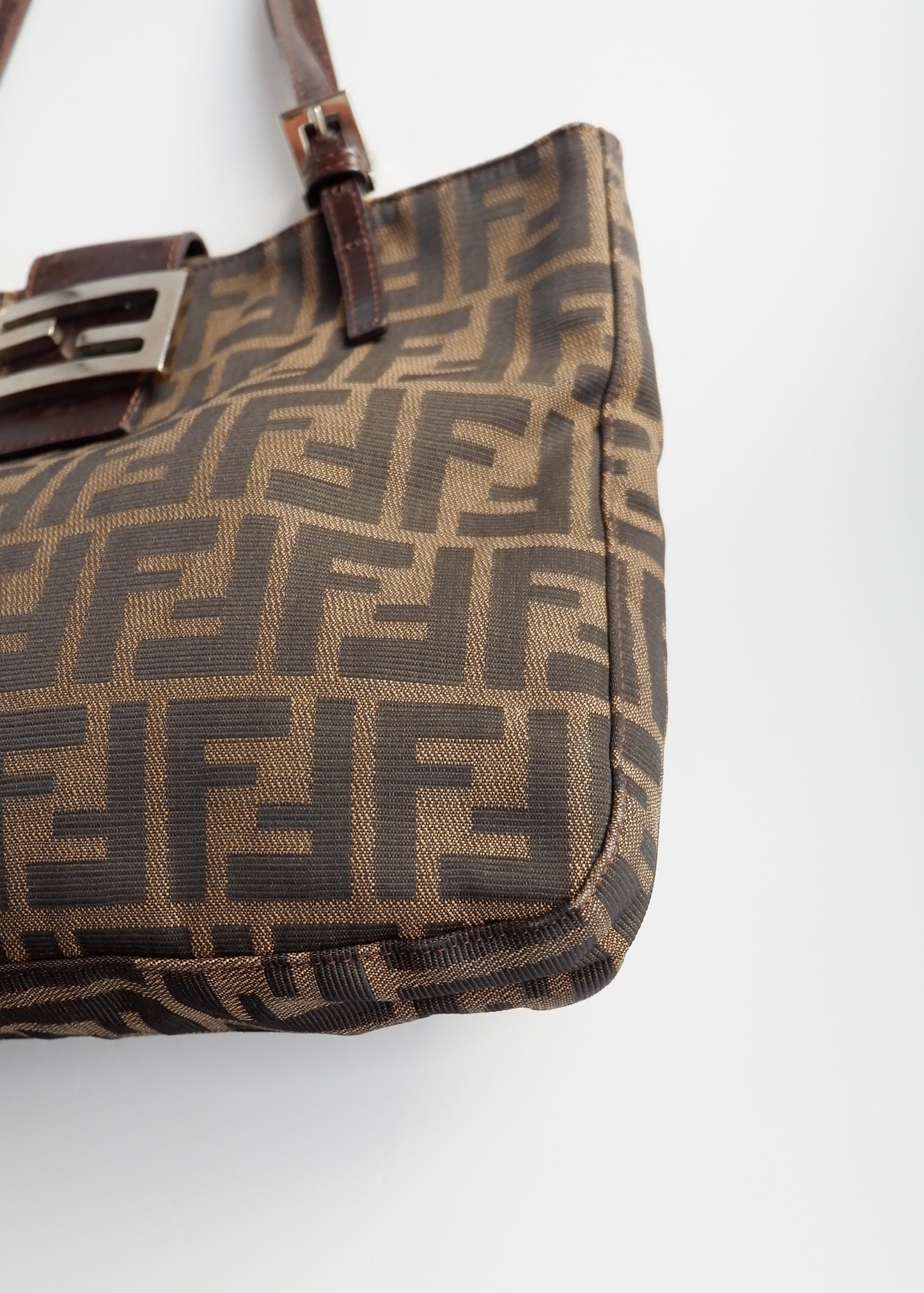 Authentic Preowned Fendi Zucca Tote/ Shoulder Bag