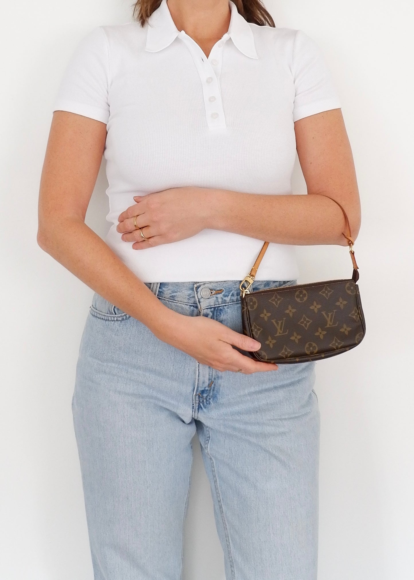 Authentic Preowned Louis Vuitton Monogram Mini Pochette Accessories