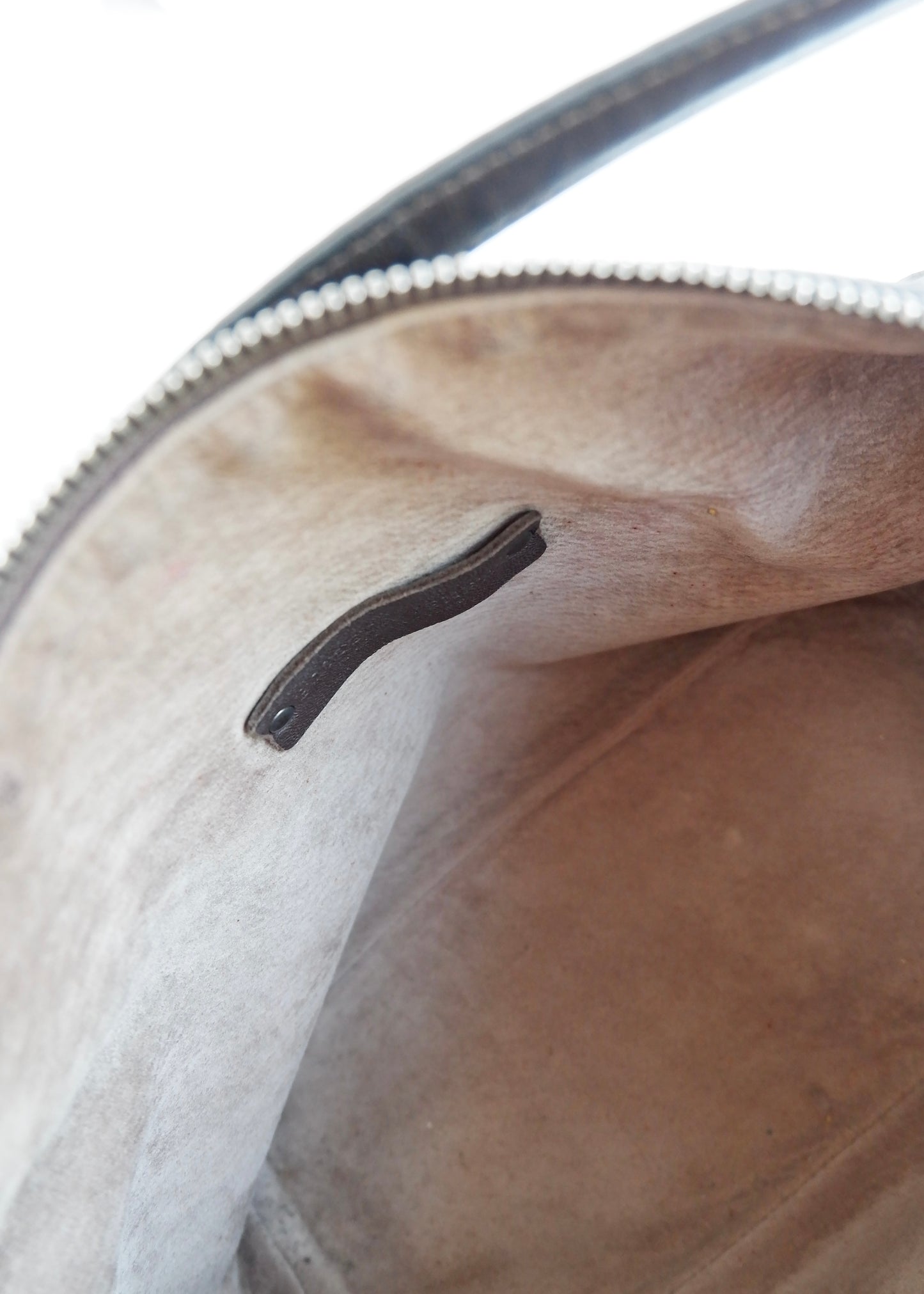 Authentic Preowned Bottega Veneta Brown Leather Shoulder Bag